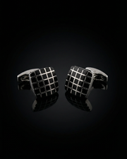 Square Grid Cufflinks