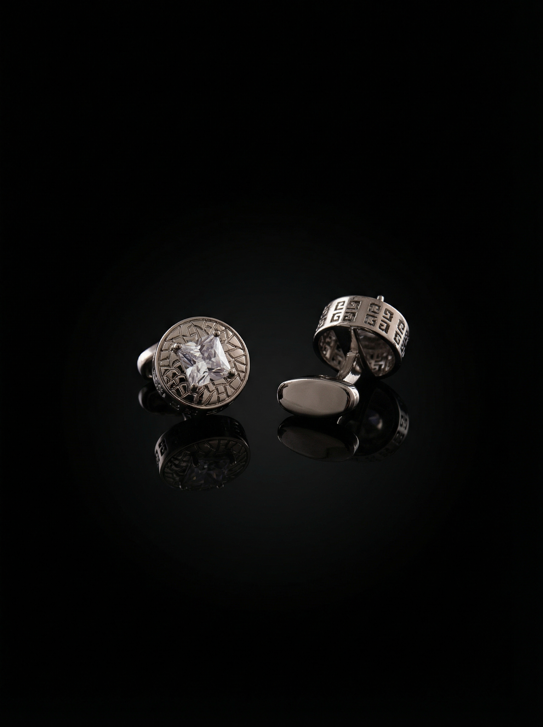 Starlight Crystal Cufflinks Tivaaro