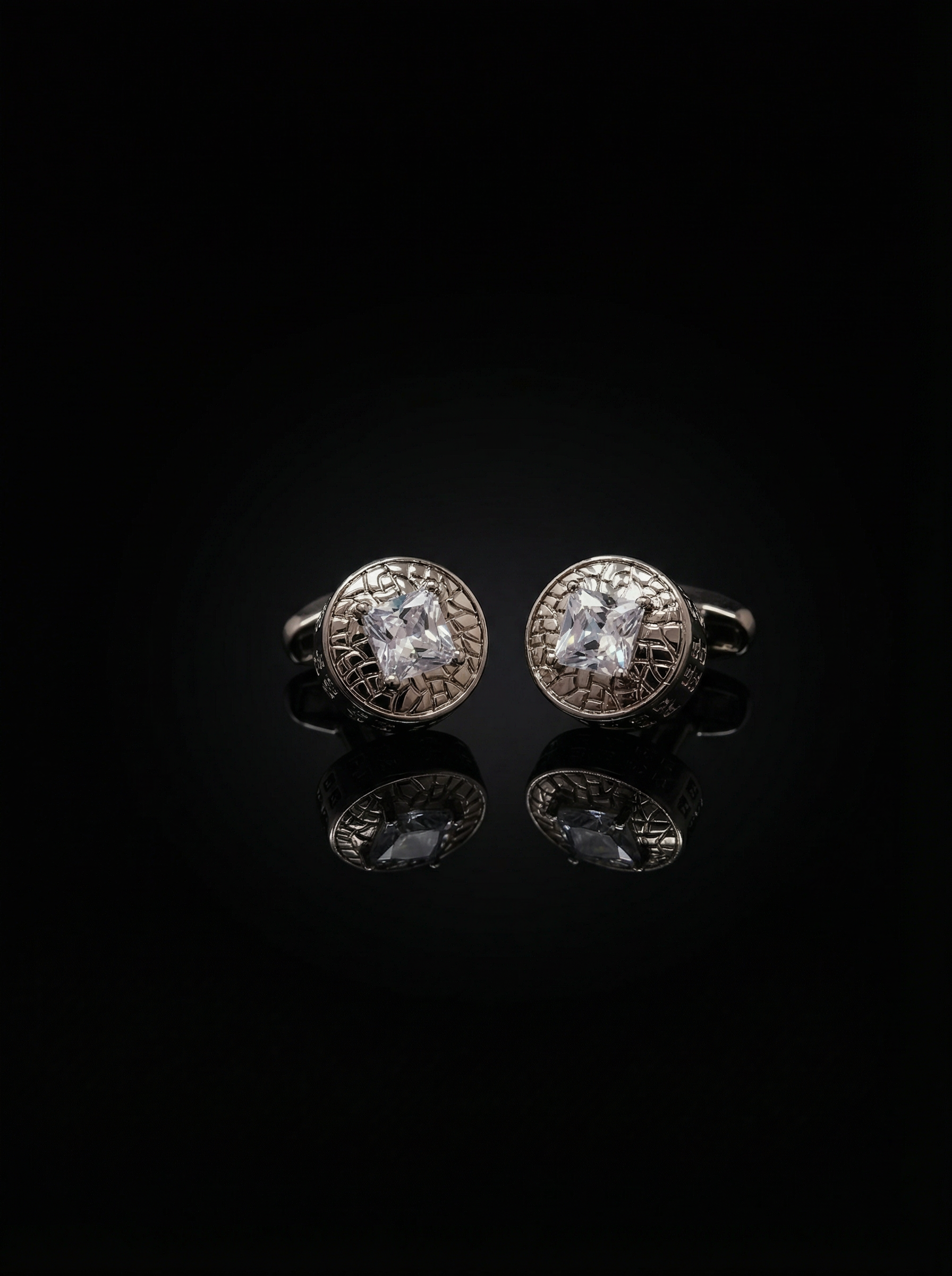 Starlight Crystal Cufflinks Tivaaro