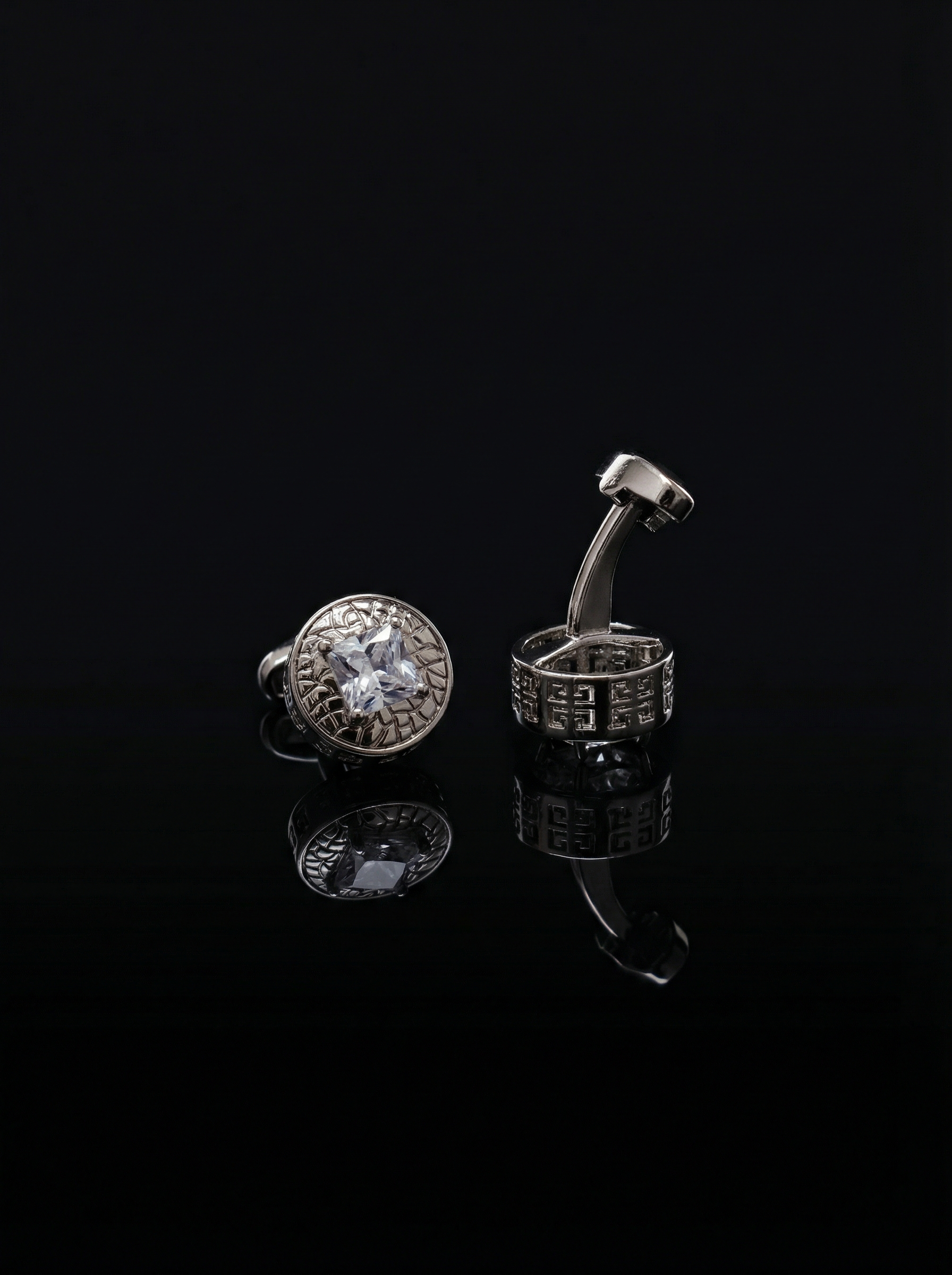 Starlight Crystal Cufflinks Tivaaro