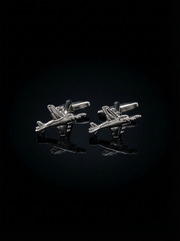 Stealth Fighter Jet Cufflinks Tivaaro