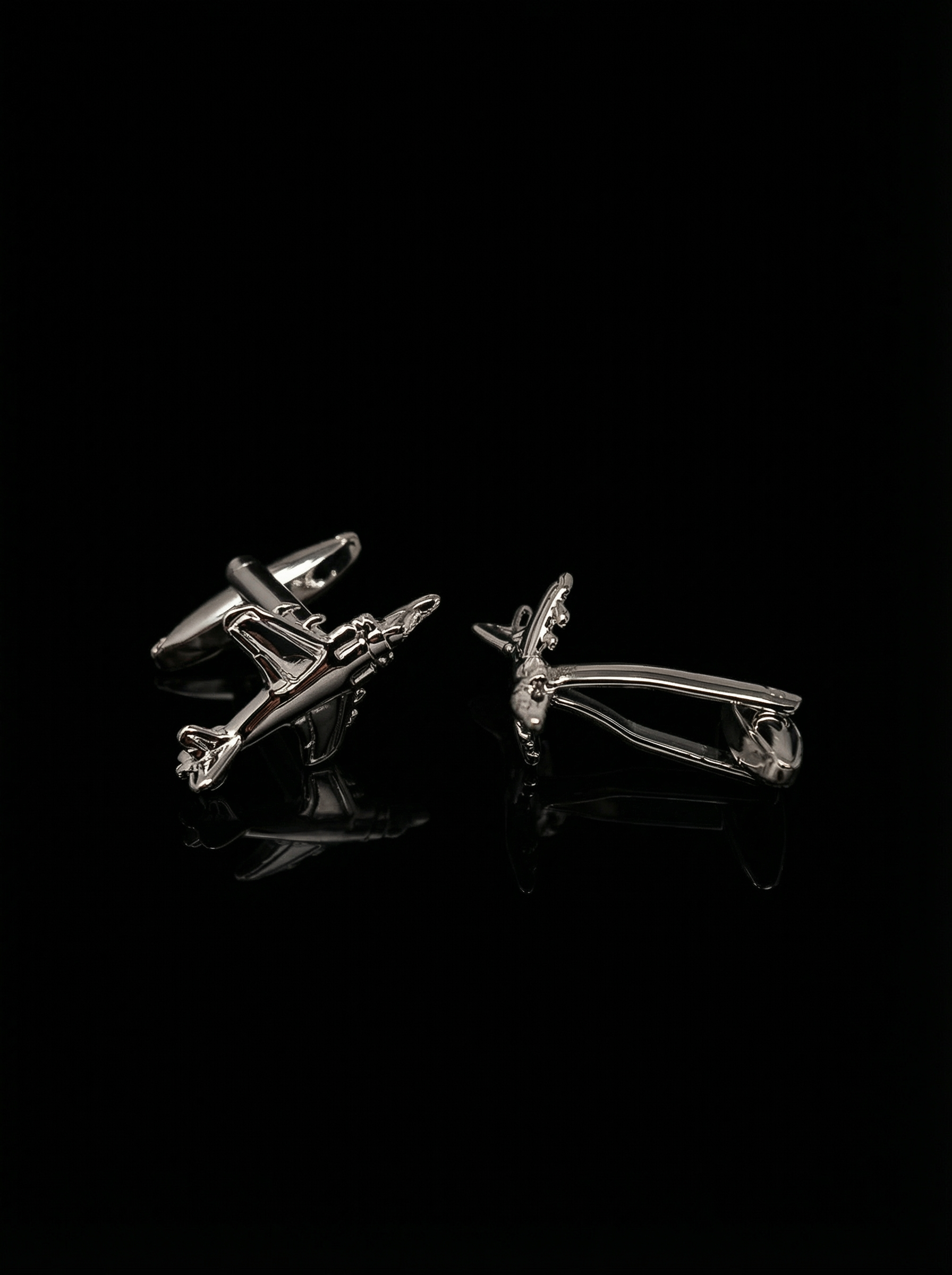 Stealth Fighter Jet Cufflinks Tivaaro