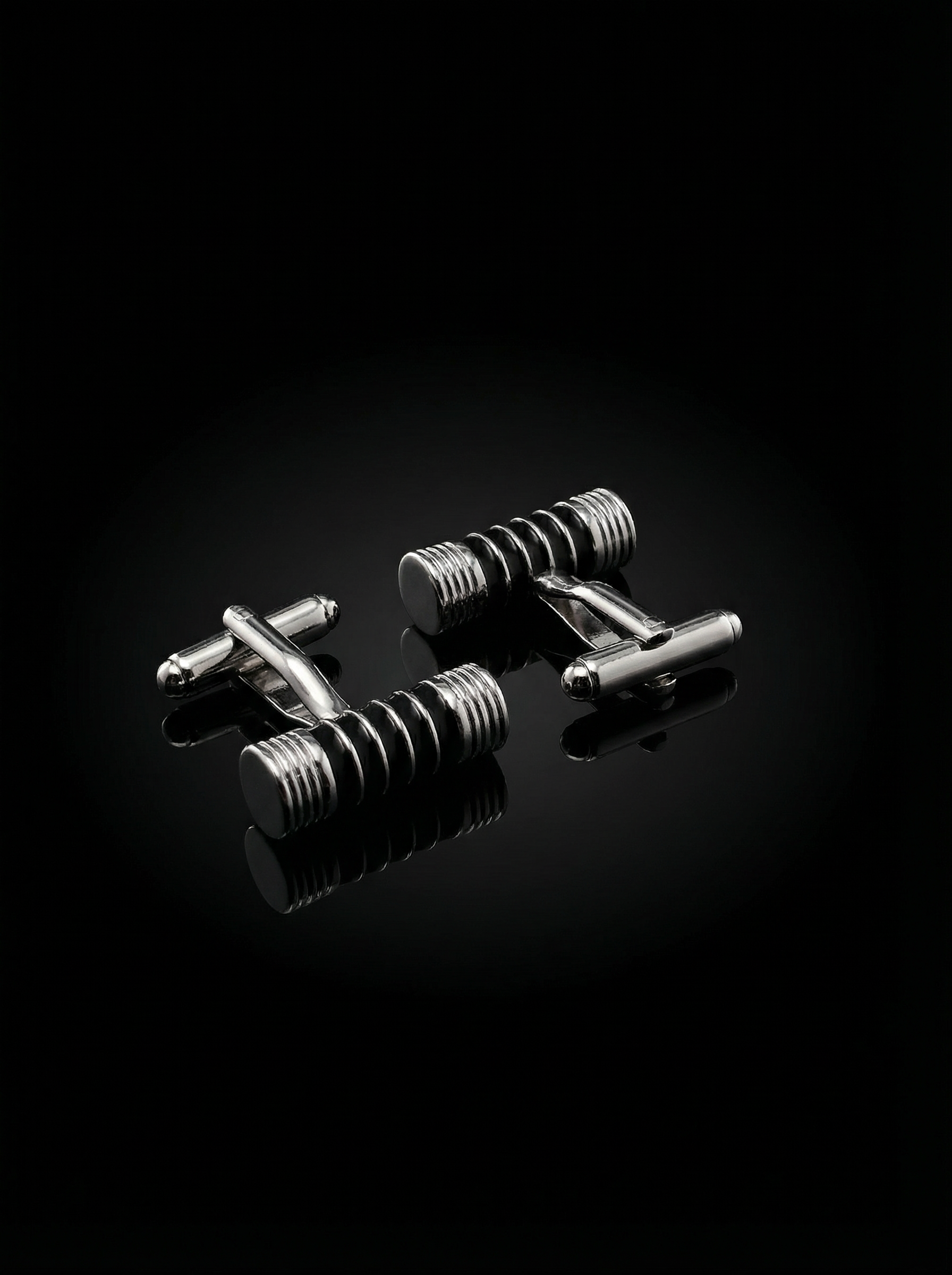 Stripped Barrel Cufflinks Tivaaro