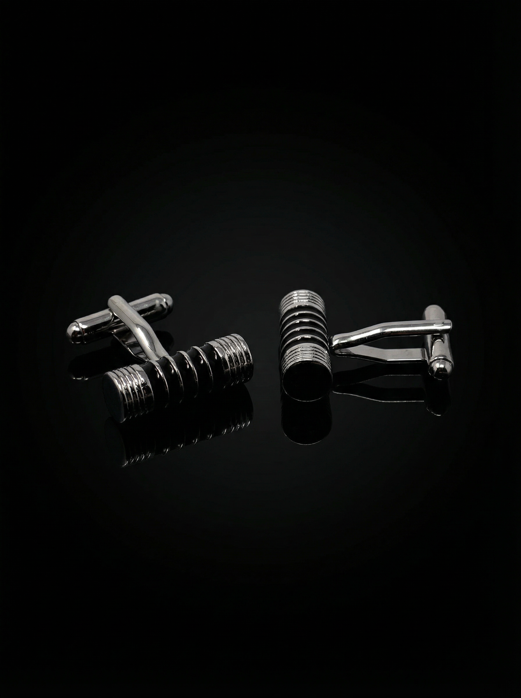 Stripped Barrel Cufflinks Tivaaro