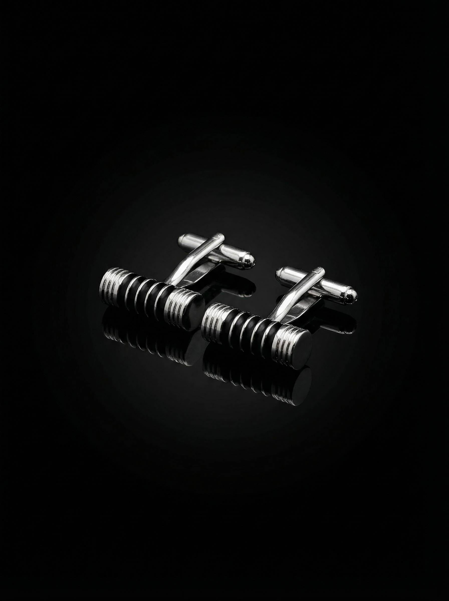 Stripped Barrel Cufflinks Tivaaro