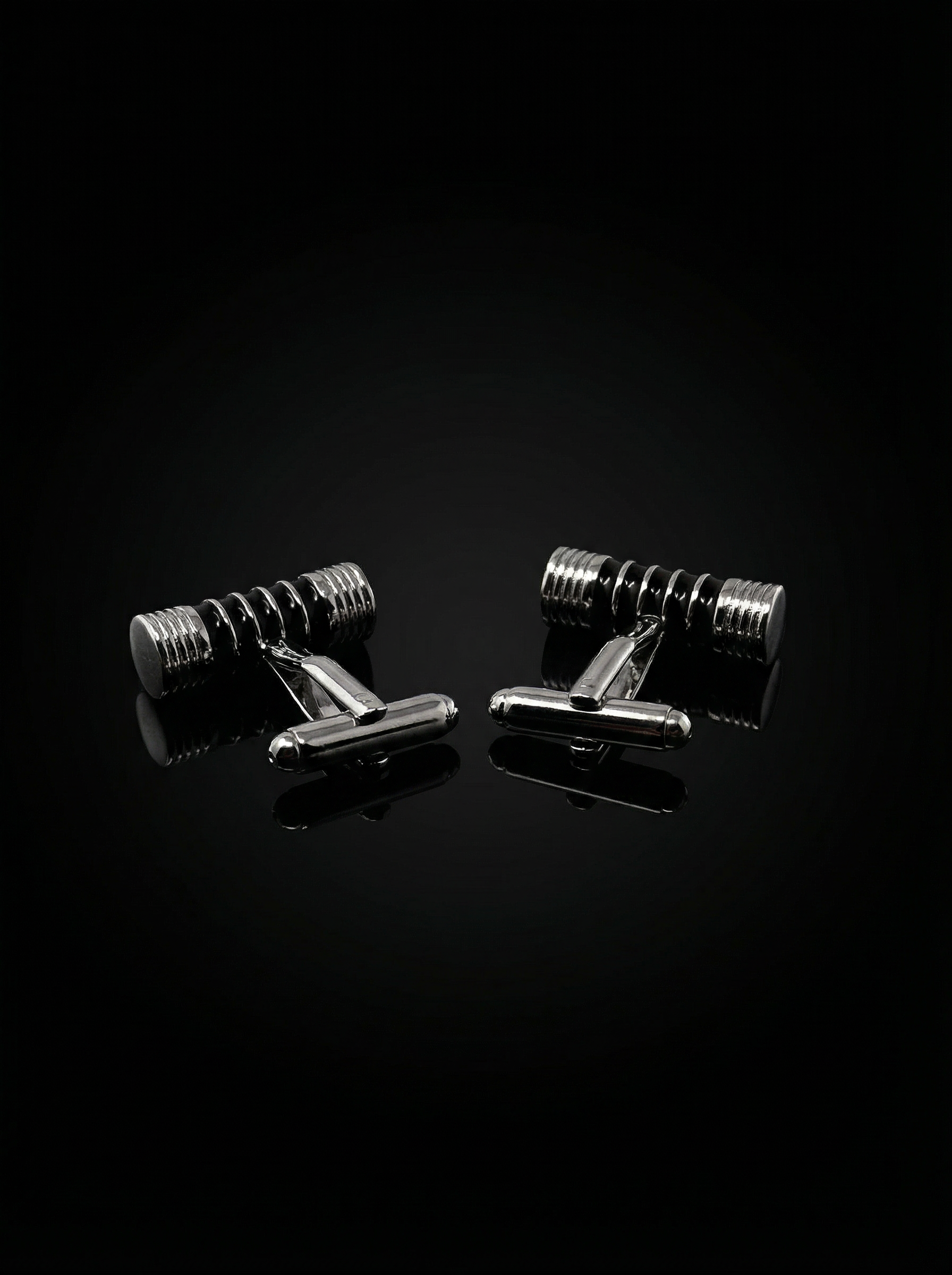 Stripped Barrel Cufflinks Tivaaro