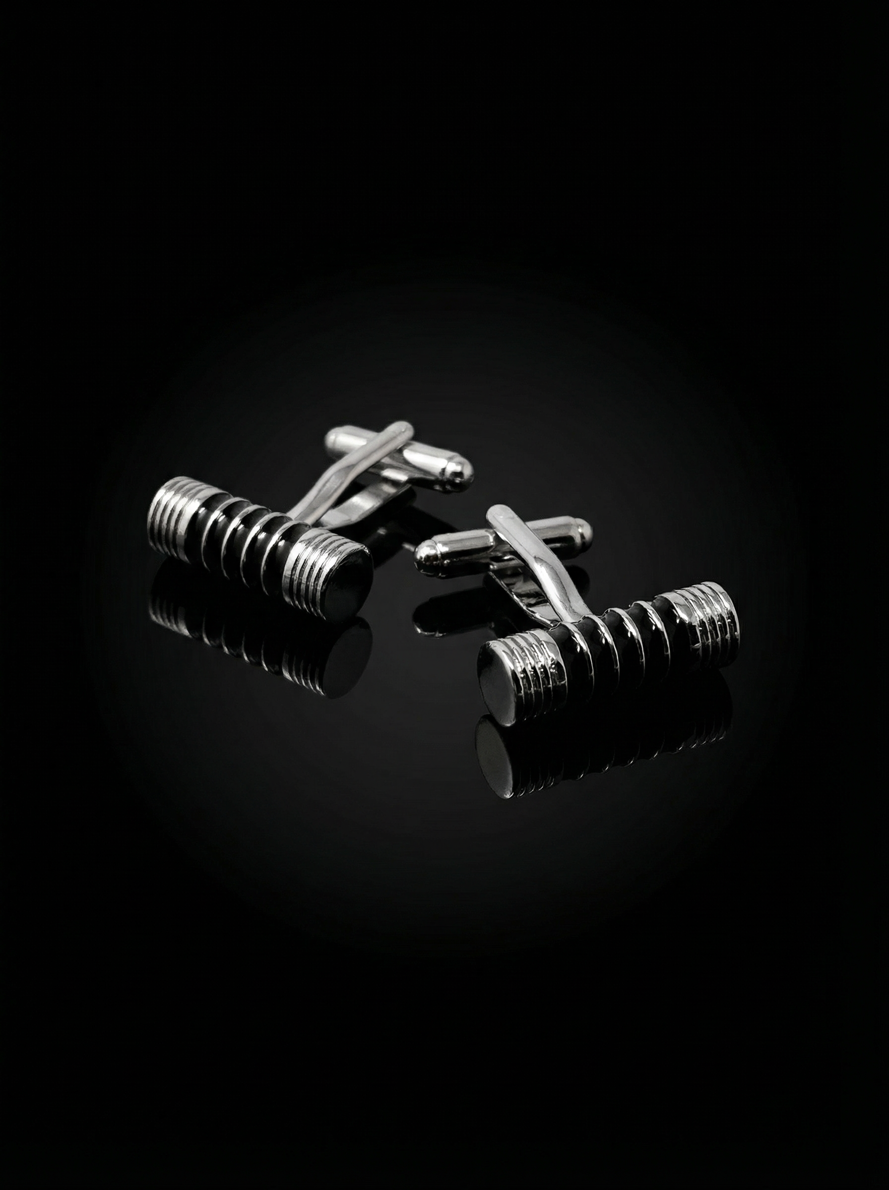 Stripped Barrel Cufflinks Tivaaro