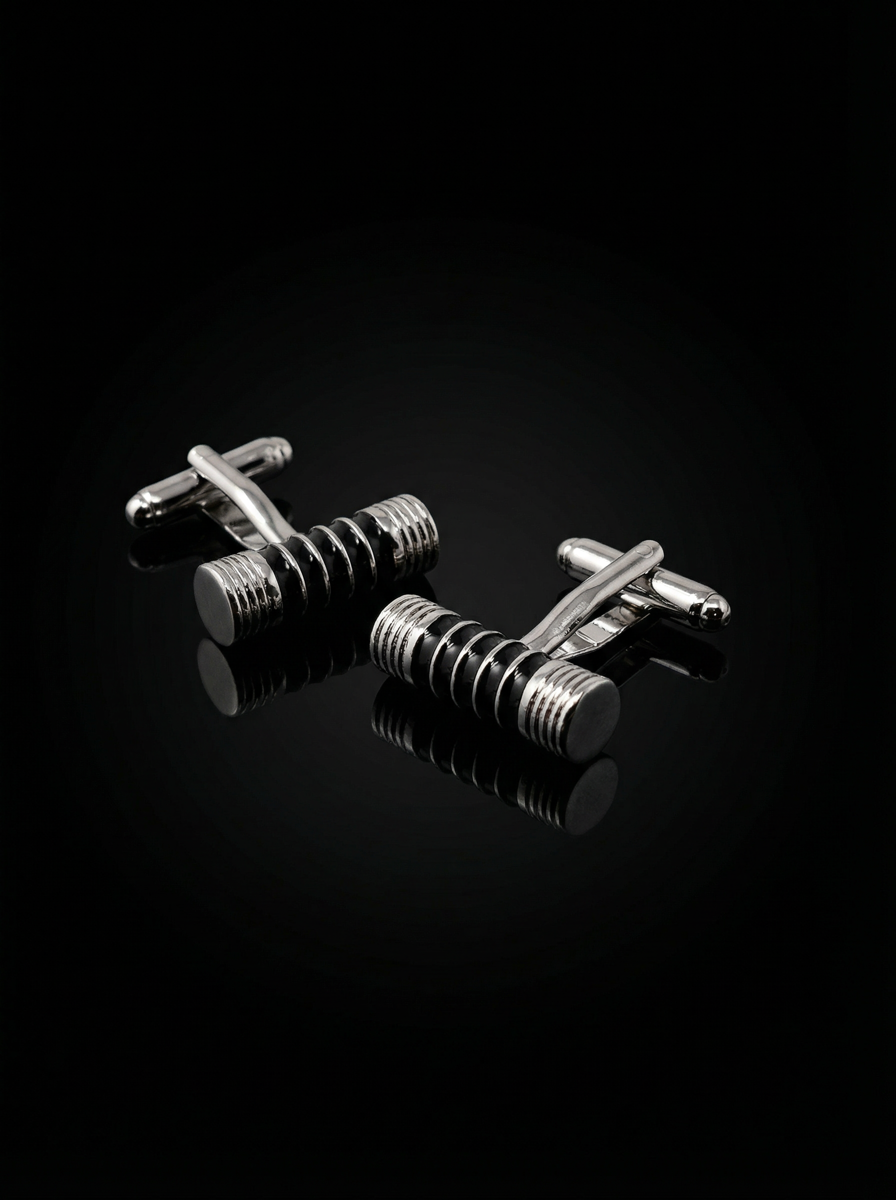Stripped Barrel Cufflinks Tivaaro