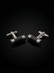 Stripped Barrel Cufflinks Tivaaro