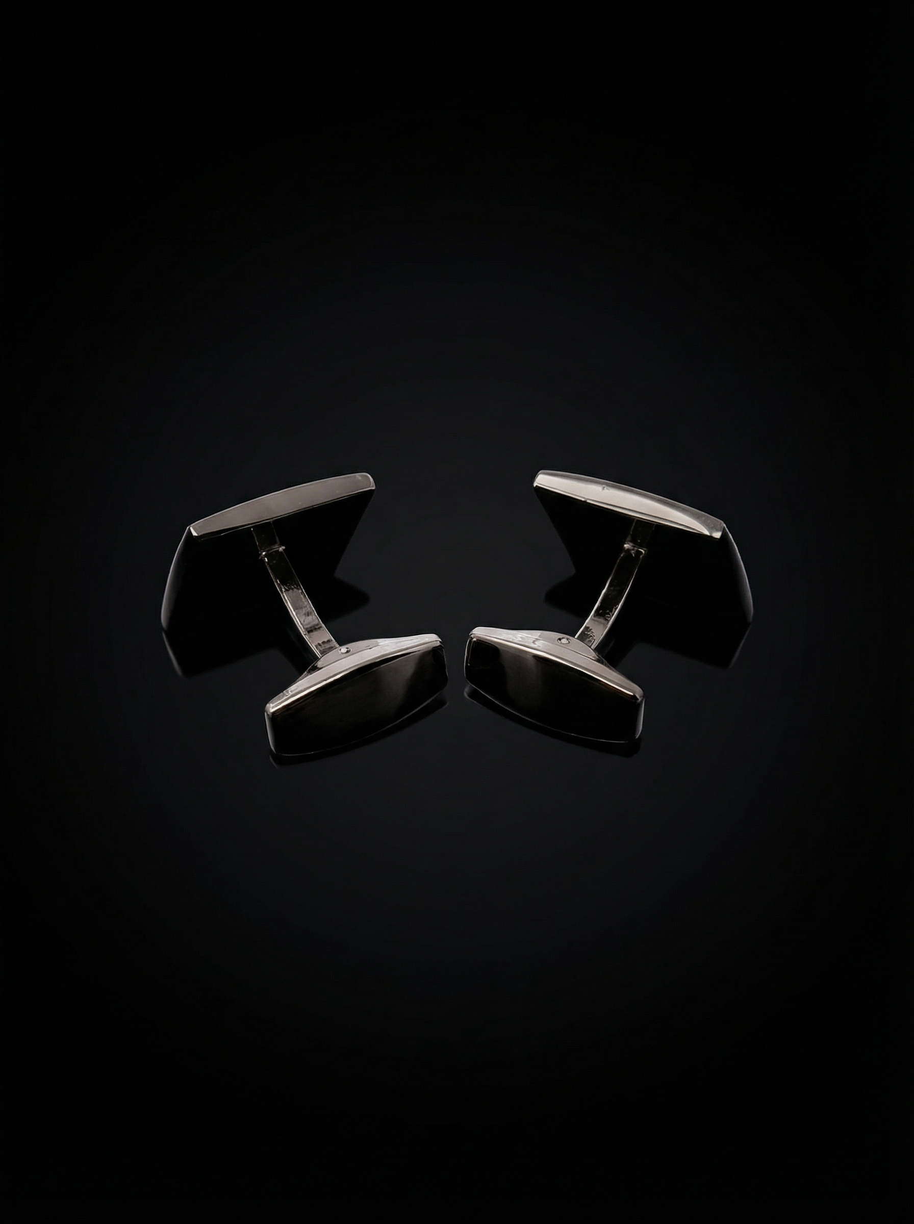 Symmetrical Swirl Cufflinks Tivaaro