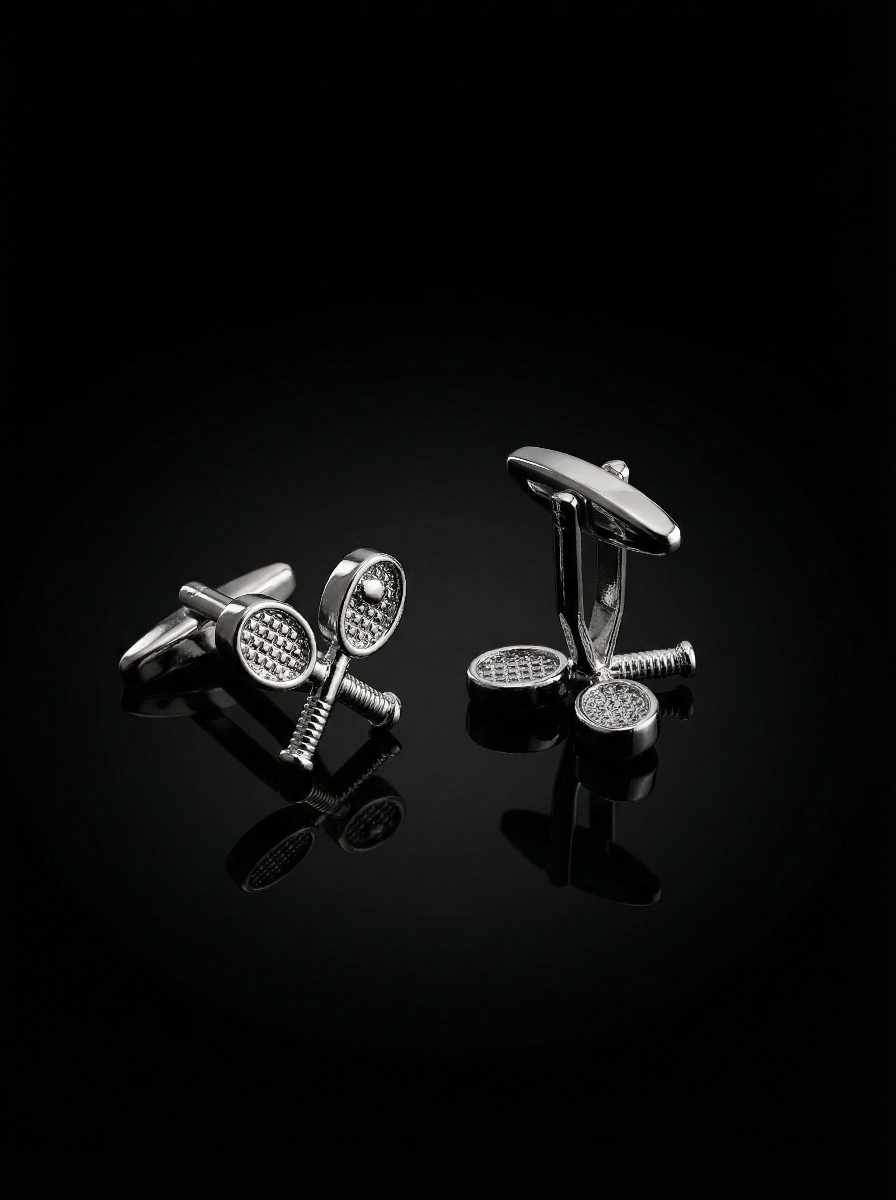 Tennis Racket Cufflinks Tivaaro