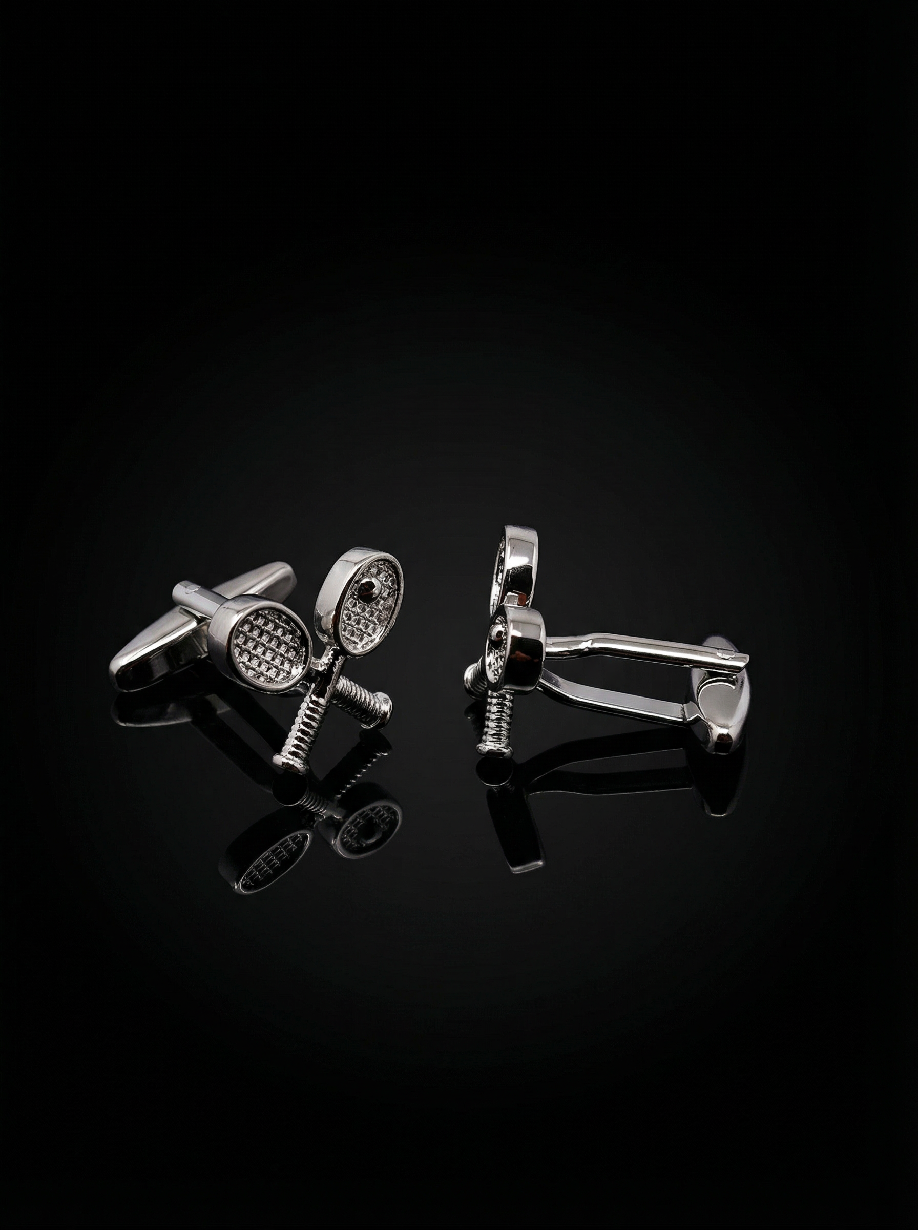 Tennis Racket Cufflinks Tivaaro
