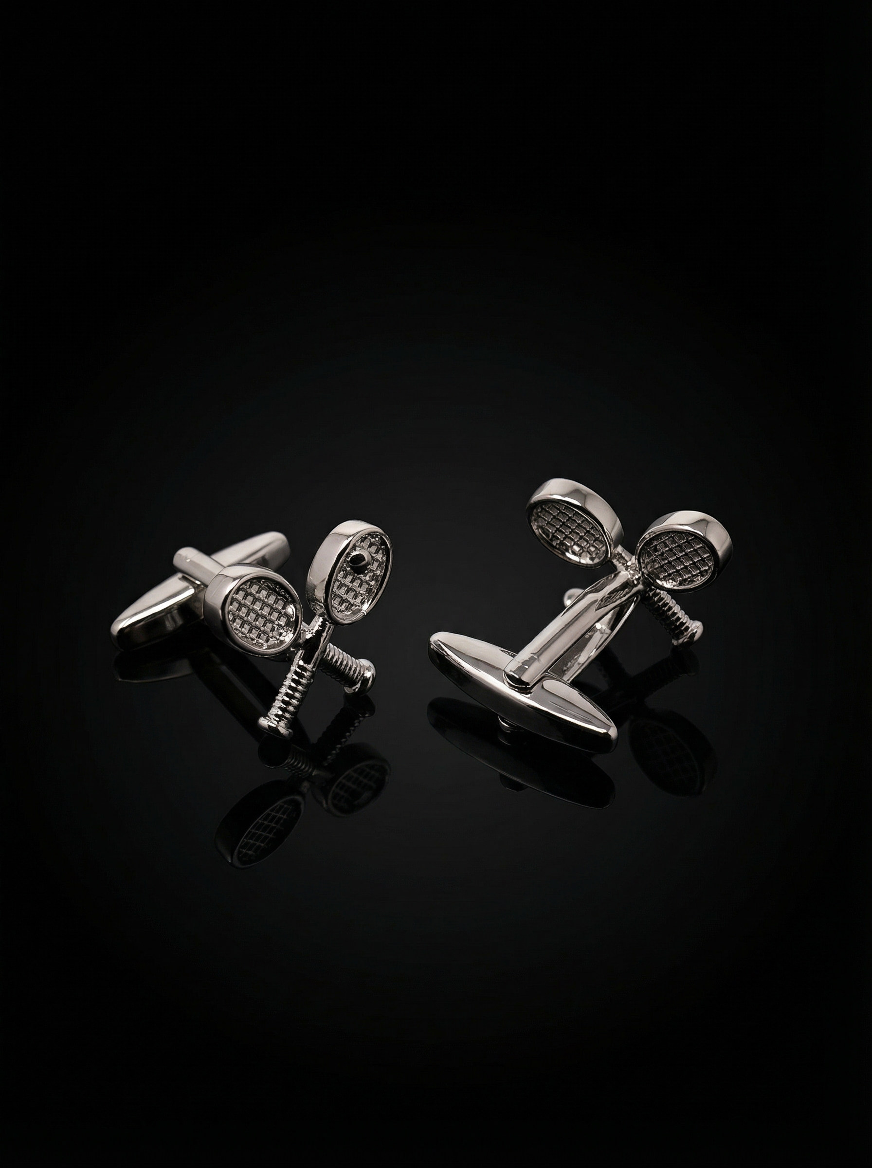 Tennis Racket Cufflinks Tivaaro