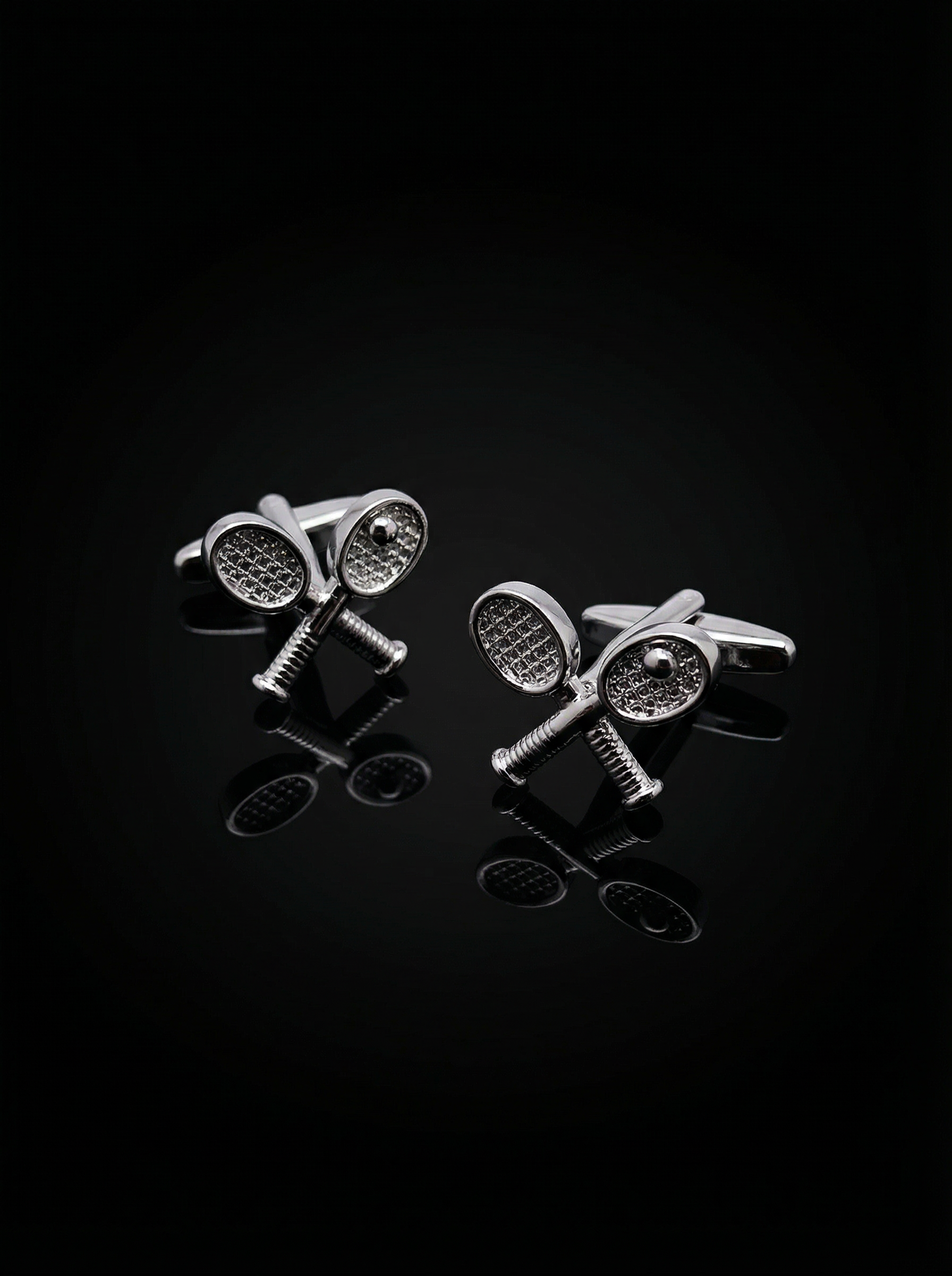 Tennis Racket Cufflinks Tivaaro