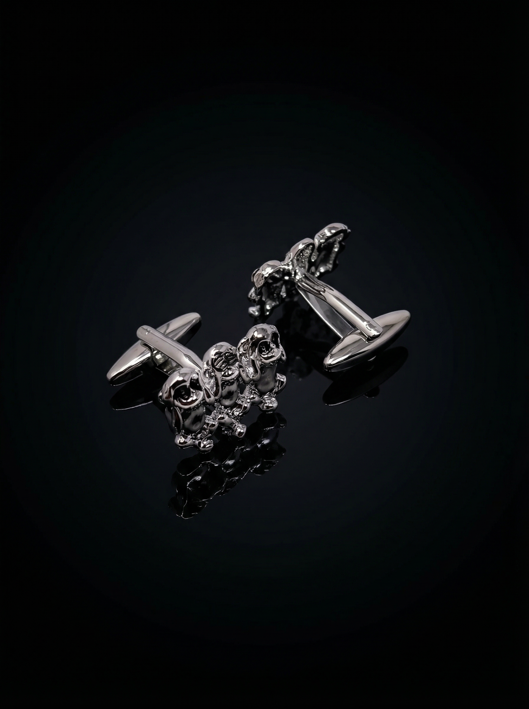 Three Monkeys Cufflinks Tivaaro