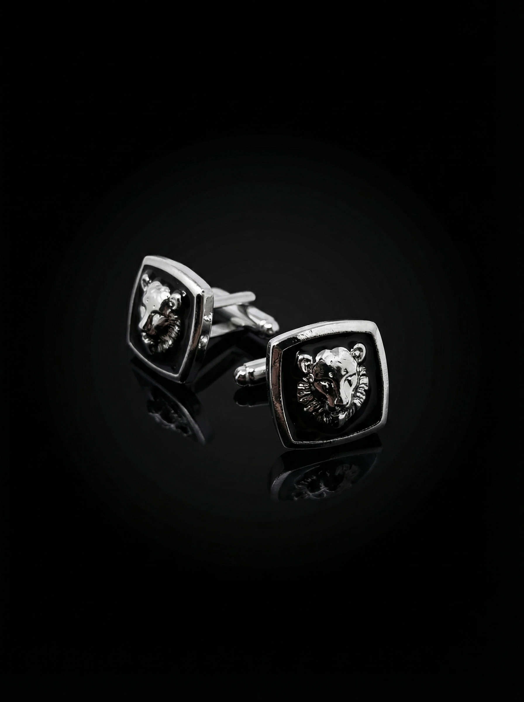 Tiger Emblem Cufflinks Tivaaro
