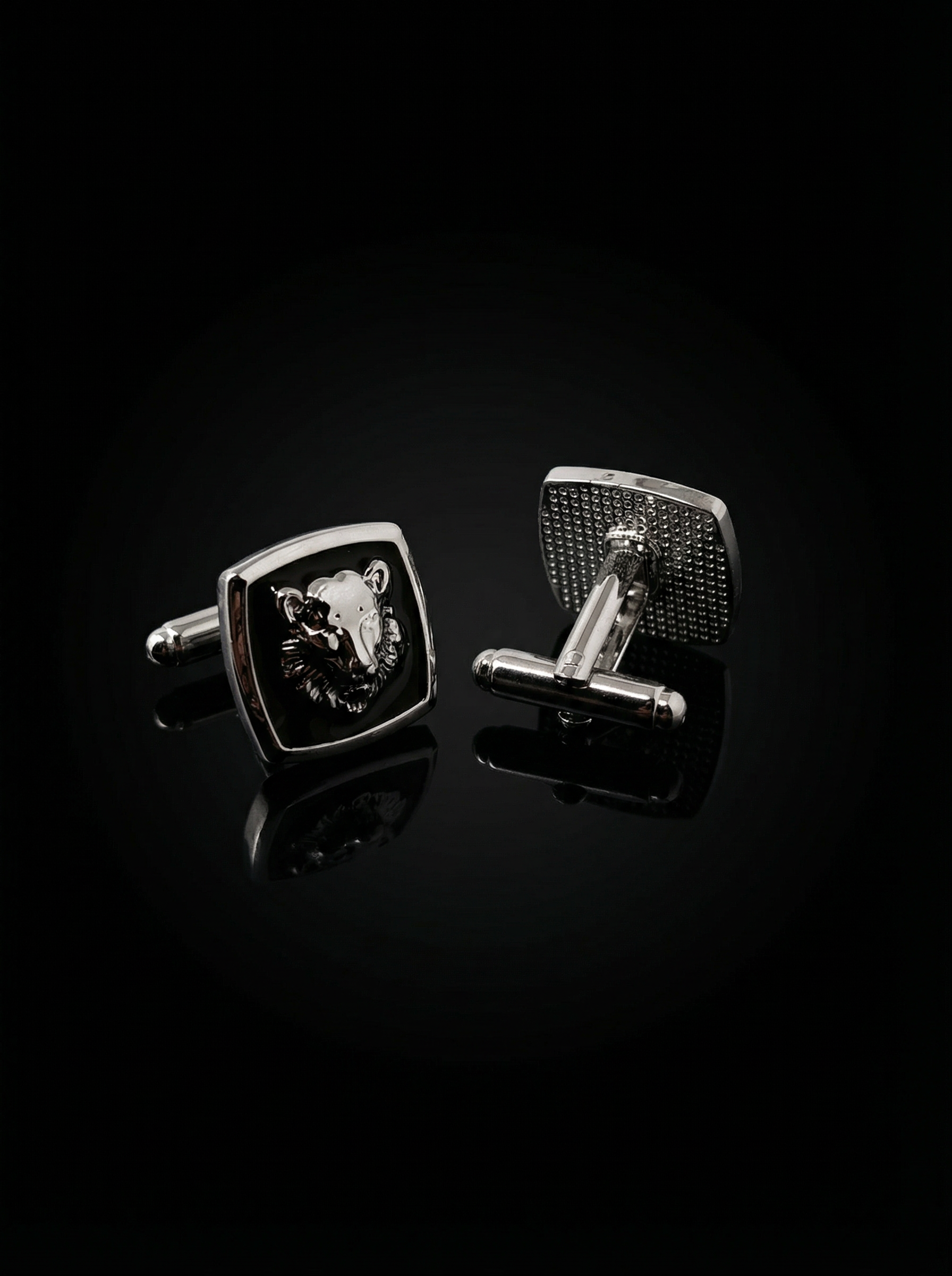 Tiger Emblem Cufflinks Tivaaro