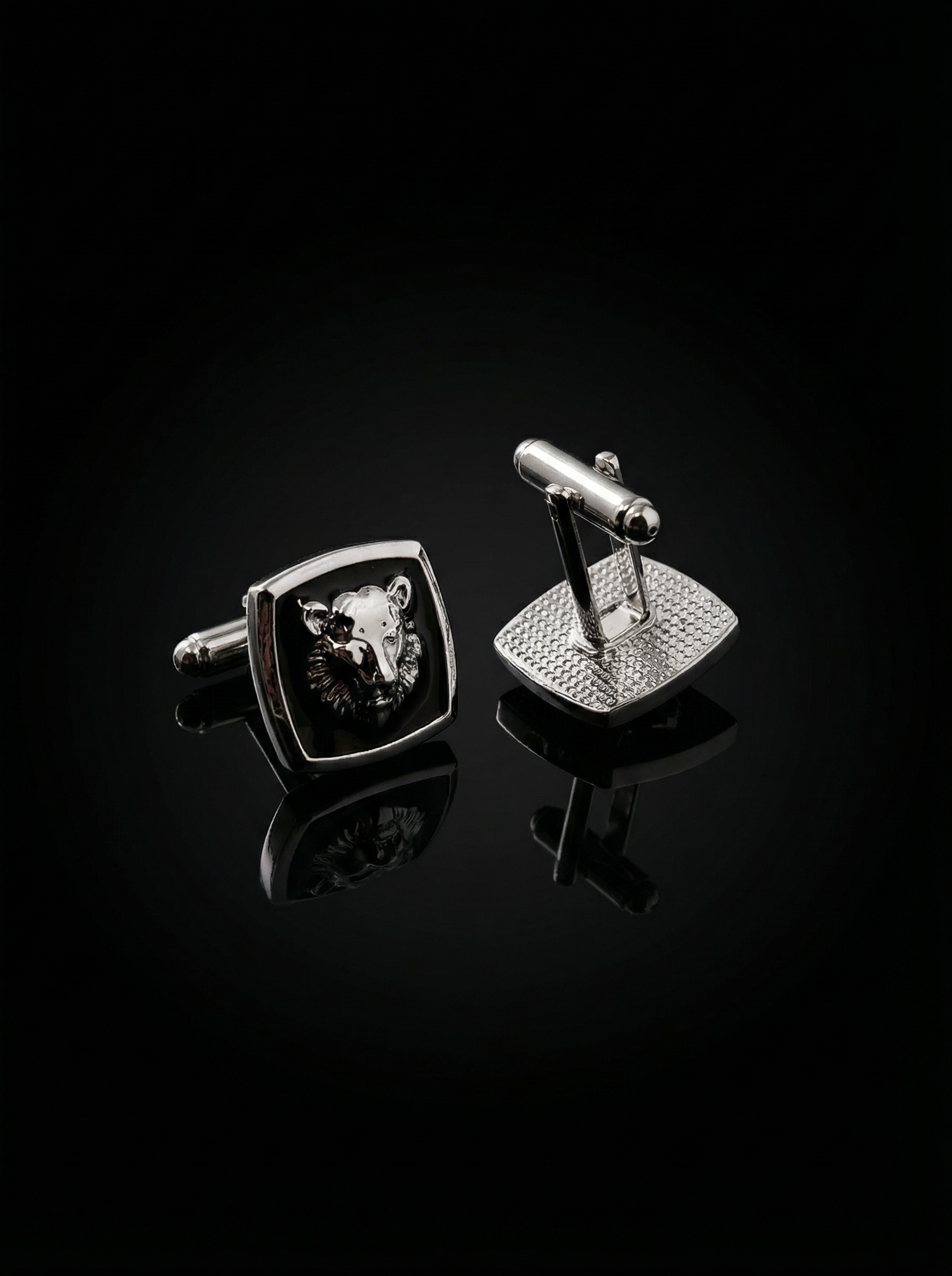 Tiger Emblem Cufflinks Tivaaro