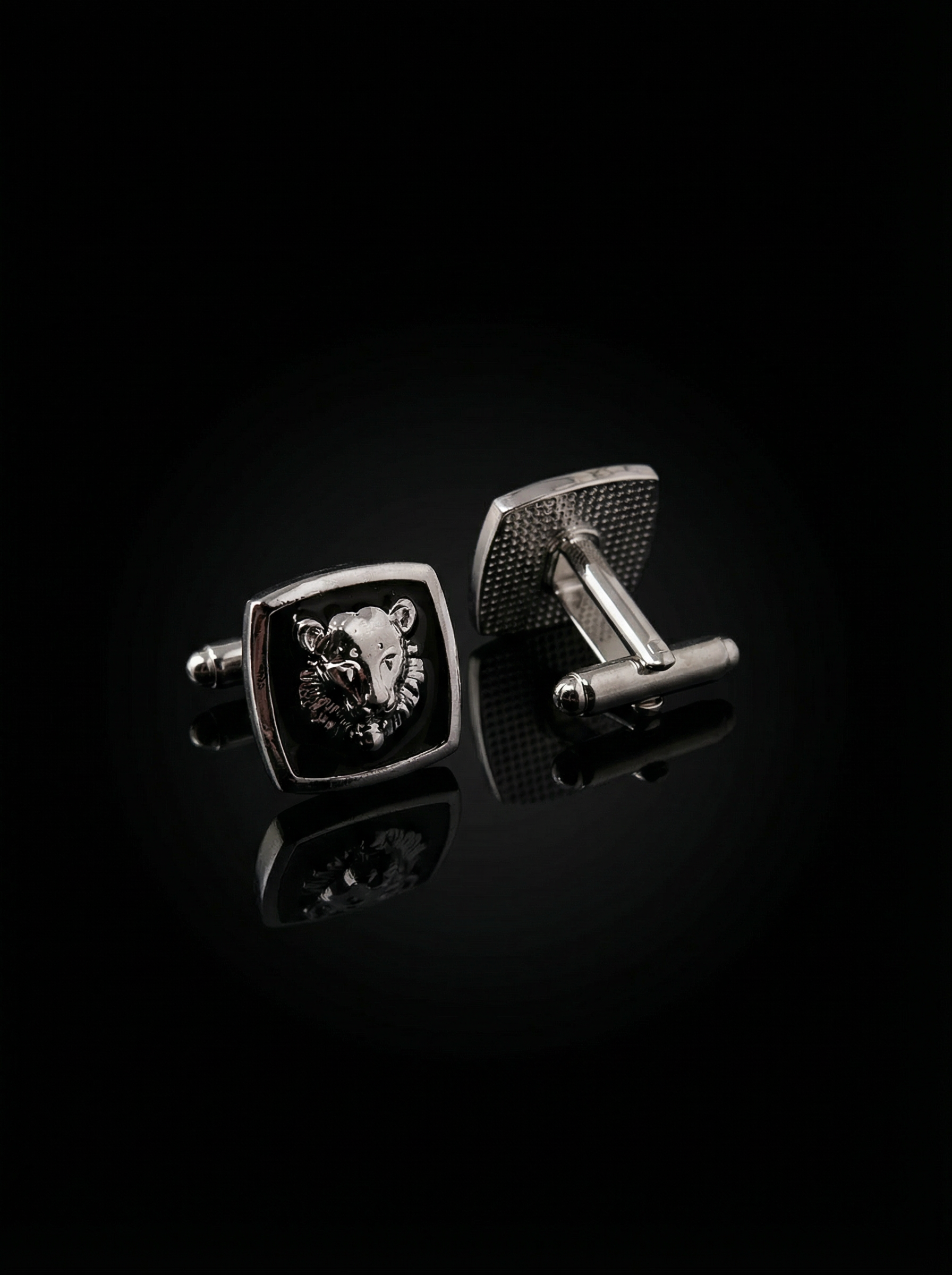Tiger Emblem Cufflinks Tivaaro