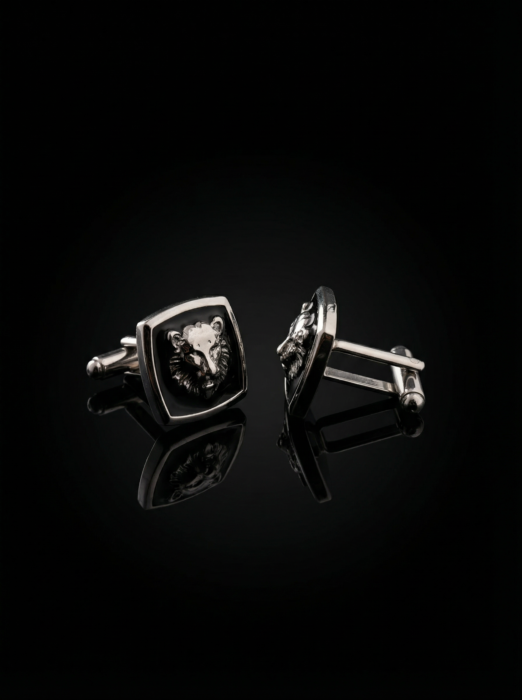 Tiger Emblem Cufflinks Tivaaro