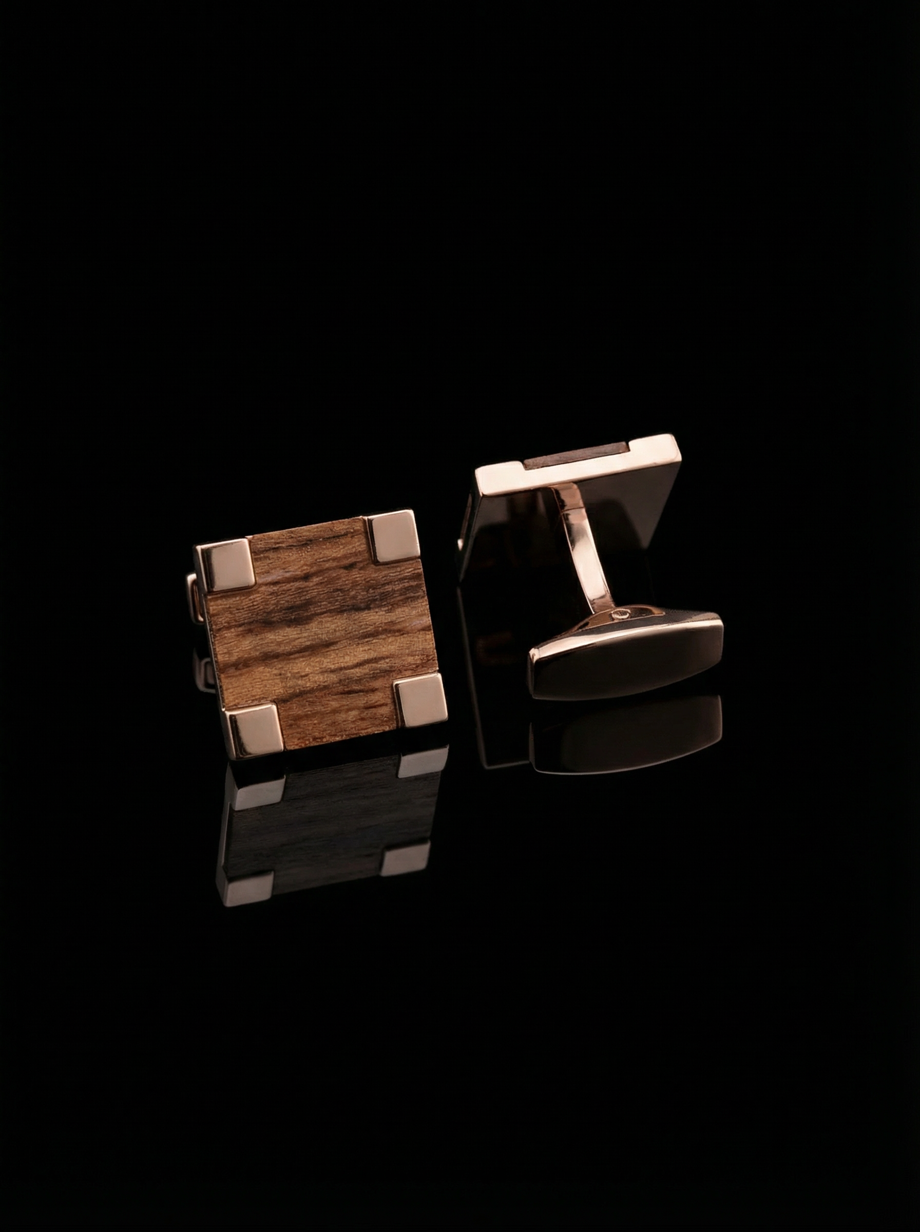 Timber Wood Cufflinks Tivaaro