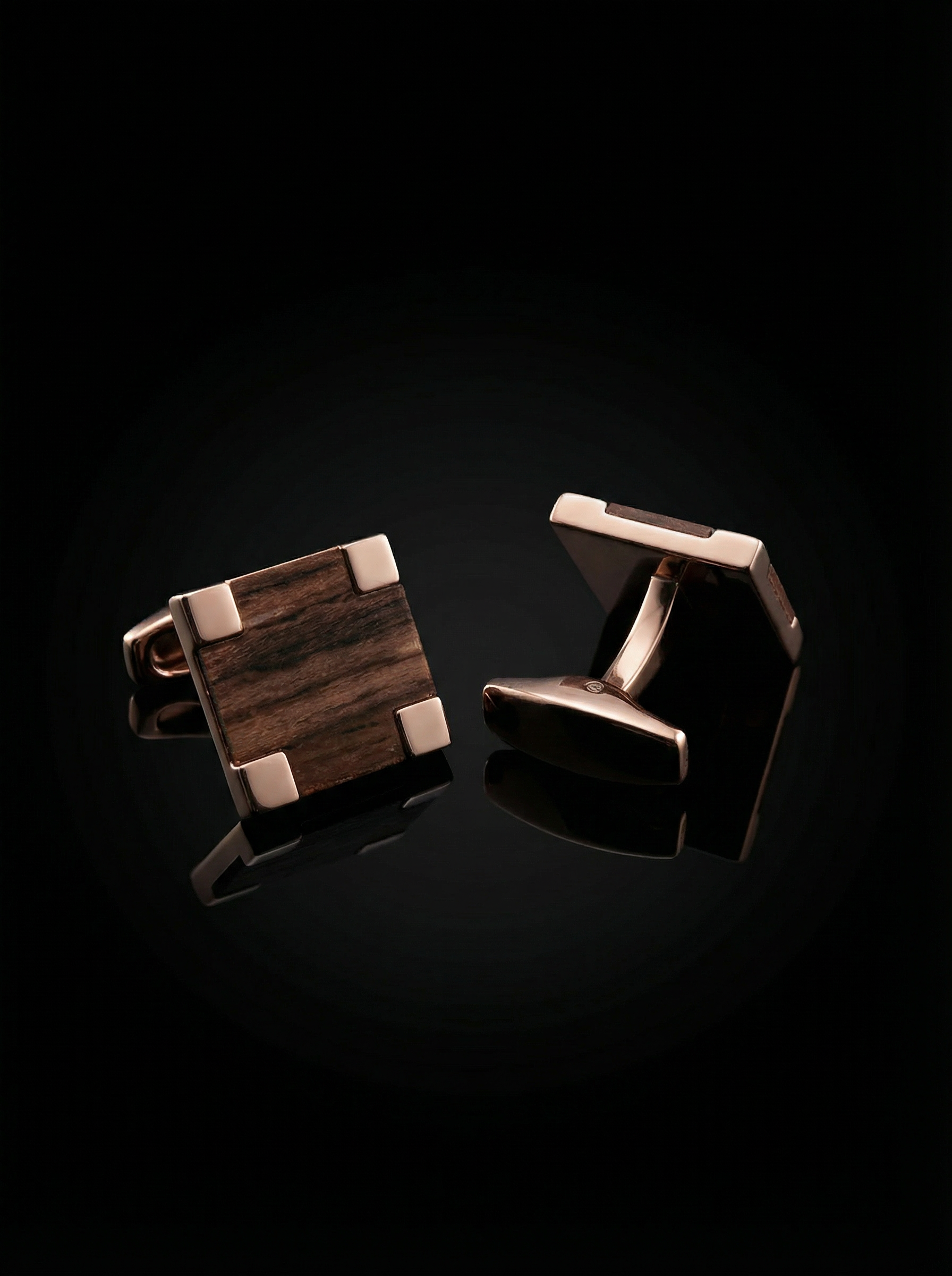 Timber Wood Cufflinks Tivaaro