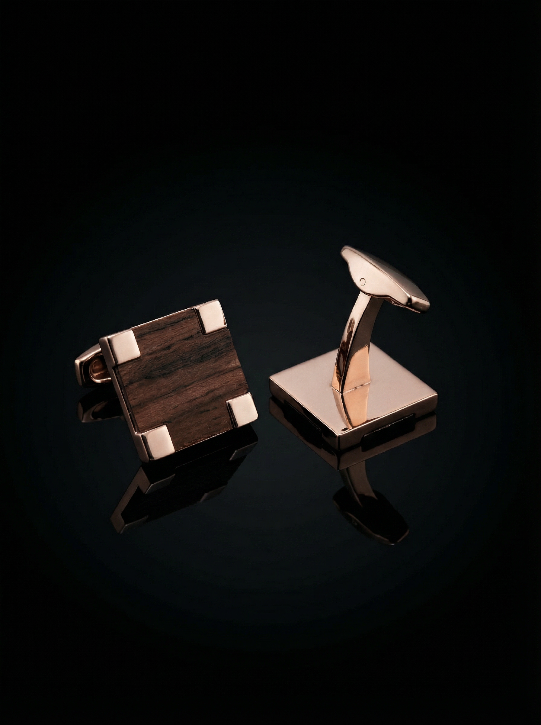 Timber Wood Cufflinks Tivaaro