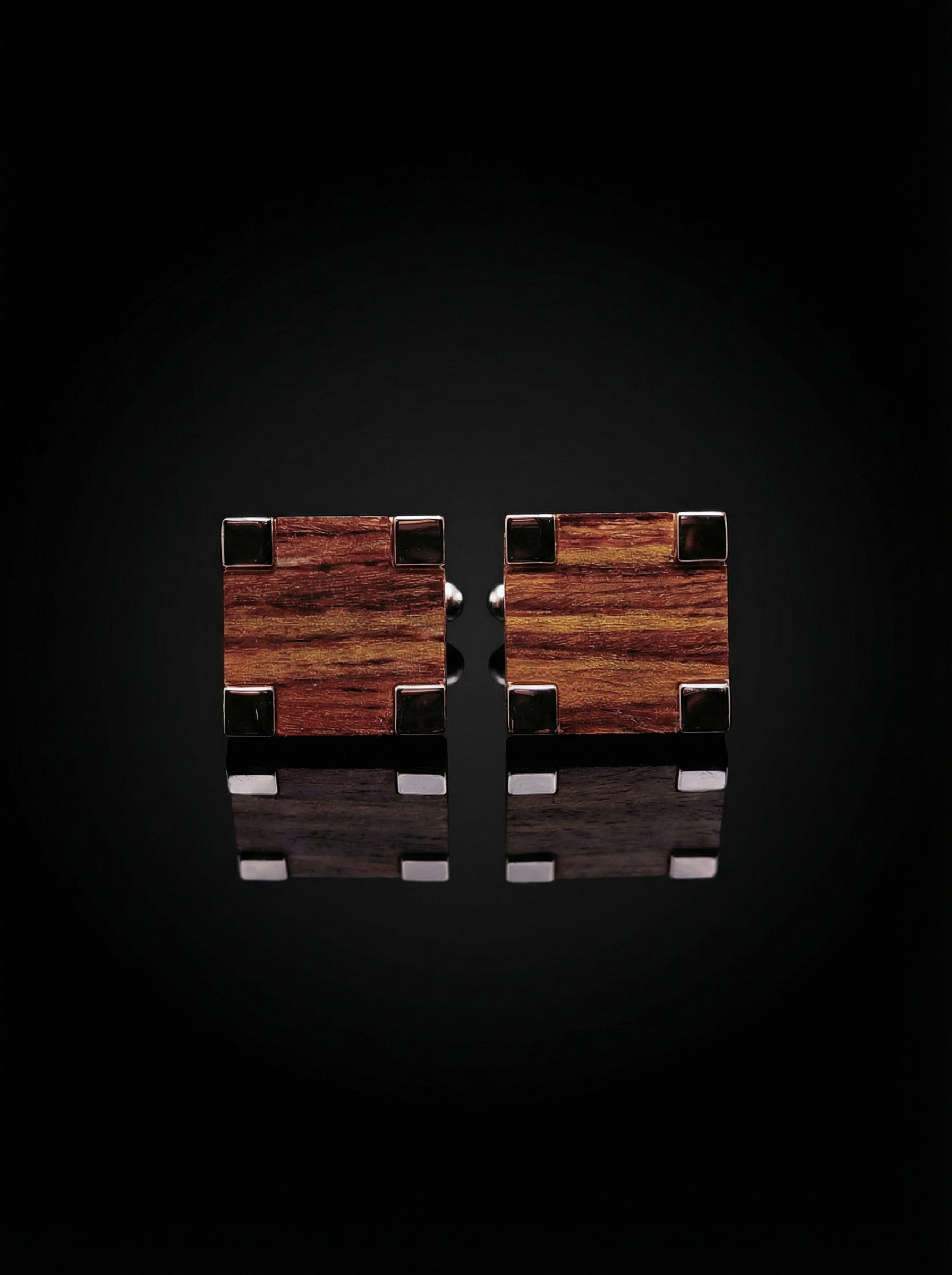 Timber Wood Cufflinks Tivaaro