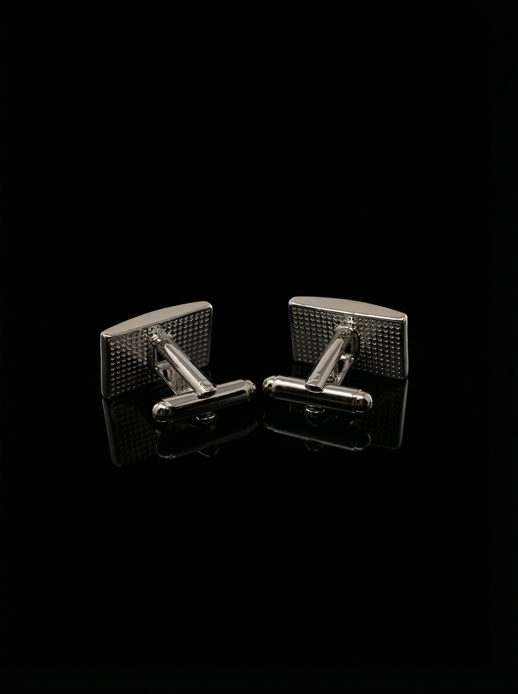 Triple Bar Blue Cufflinks Tivaaro
