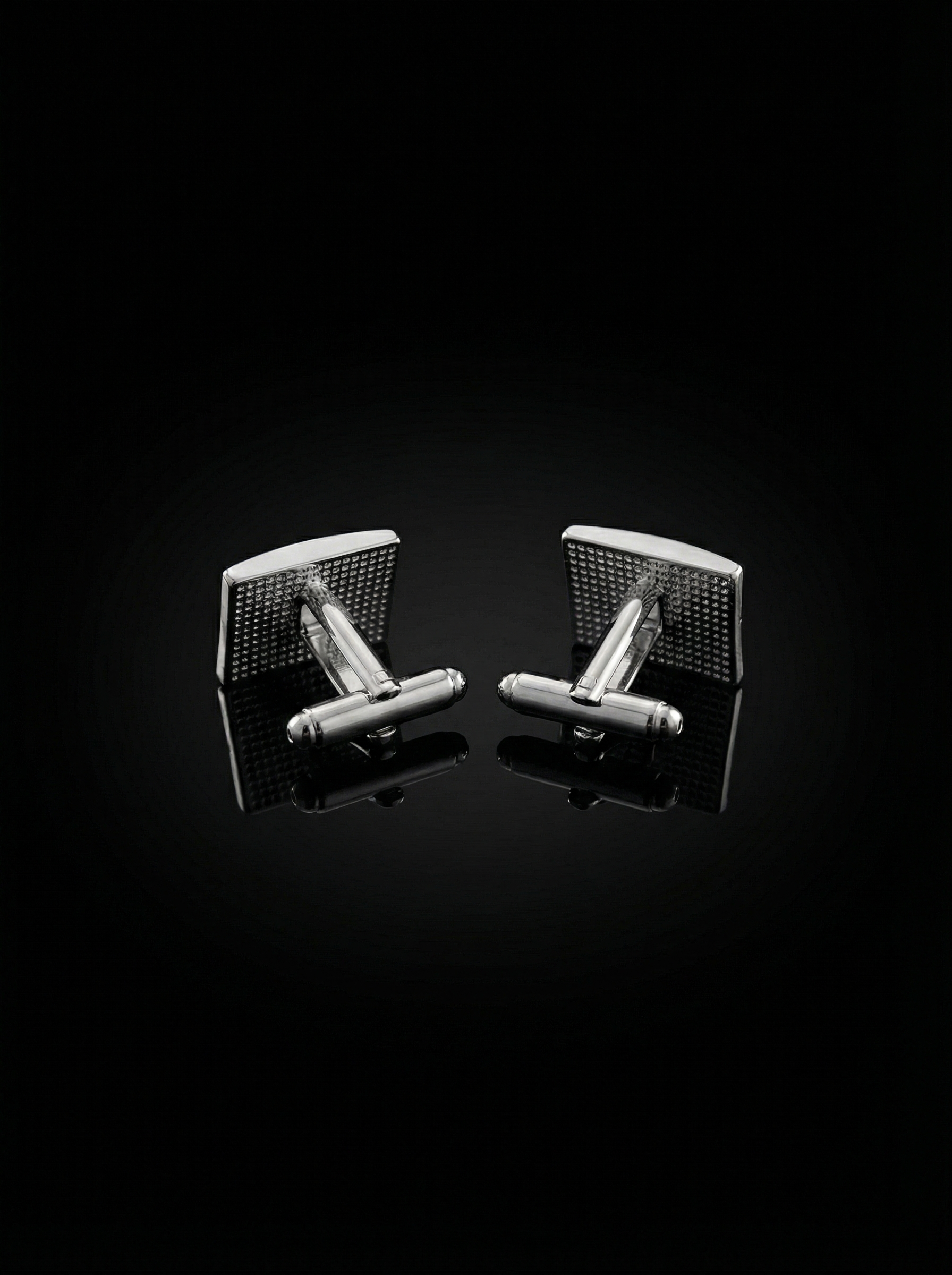 Triple Black Bar Cufflinks Tivaaro