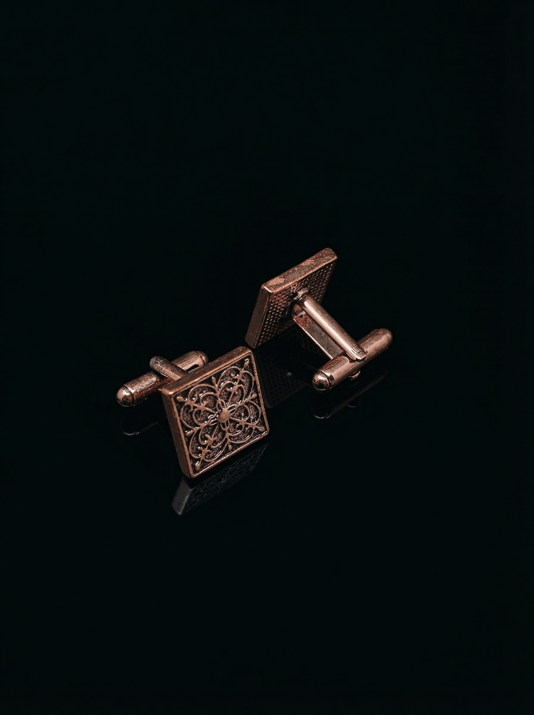 Vintage Etched Cufflinks Tivaaro