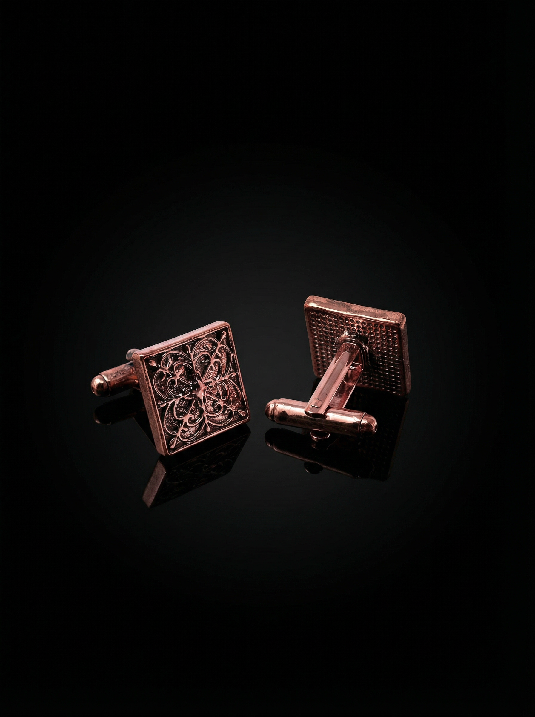 Vintage Etched Cufflinks Tivaaro