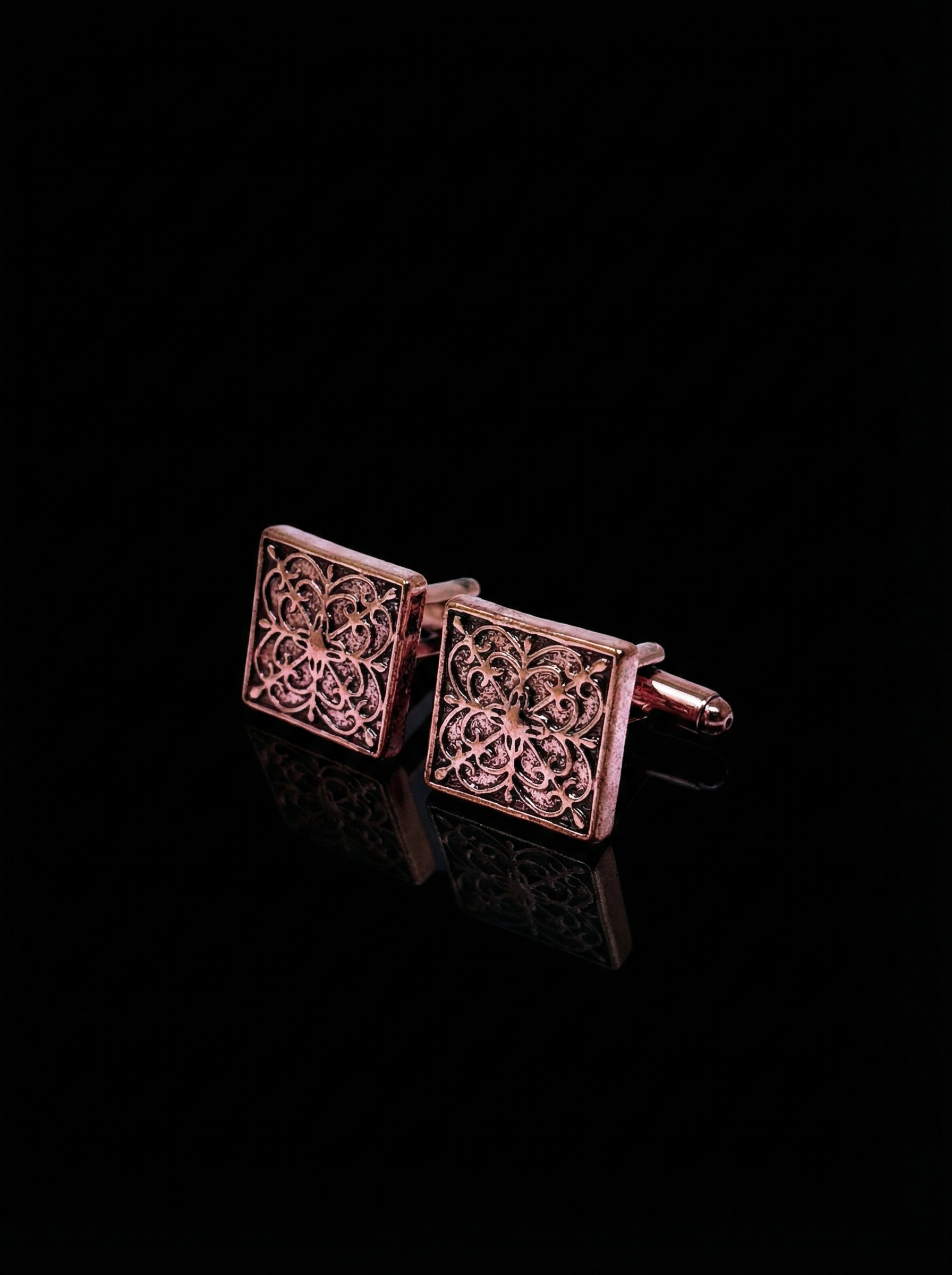 Vintage Etched Cufflinks Tivaaro