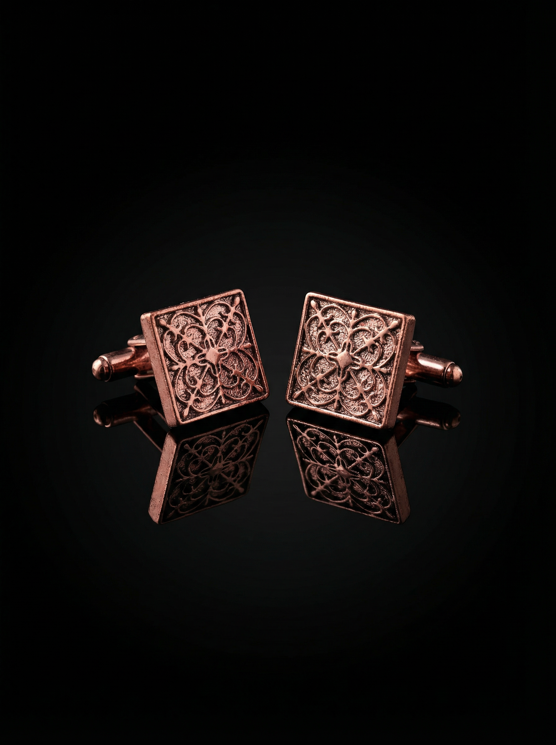 Vintage Etched Cufflinks Tivaaro