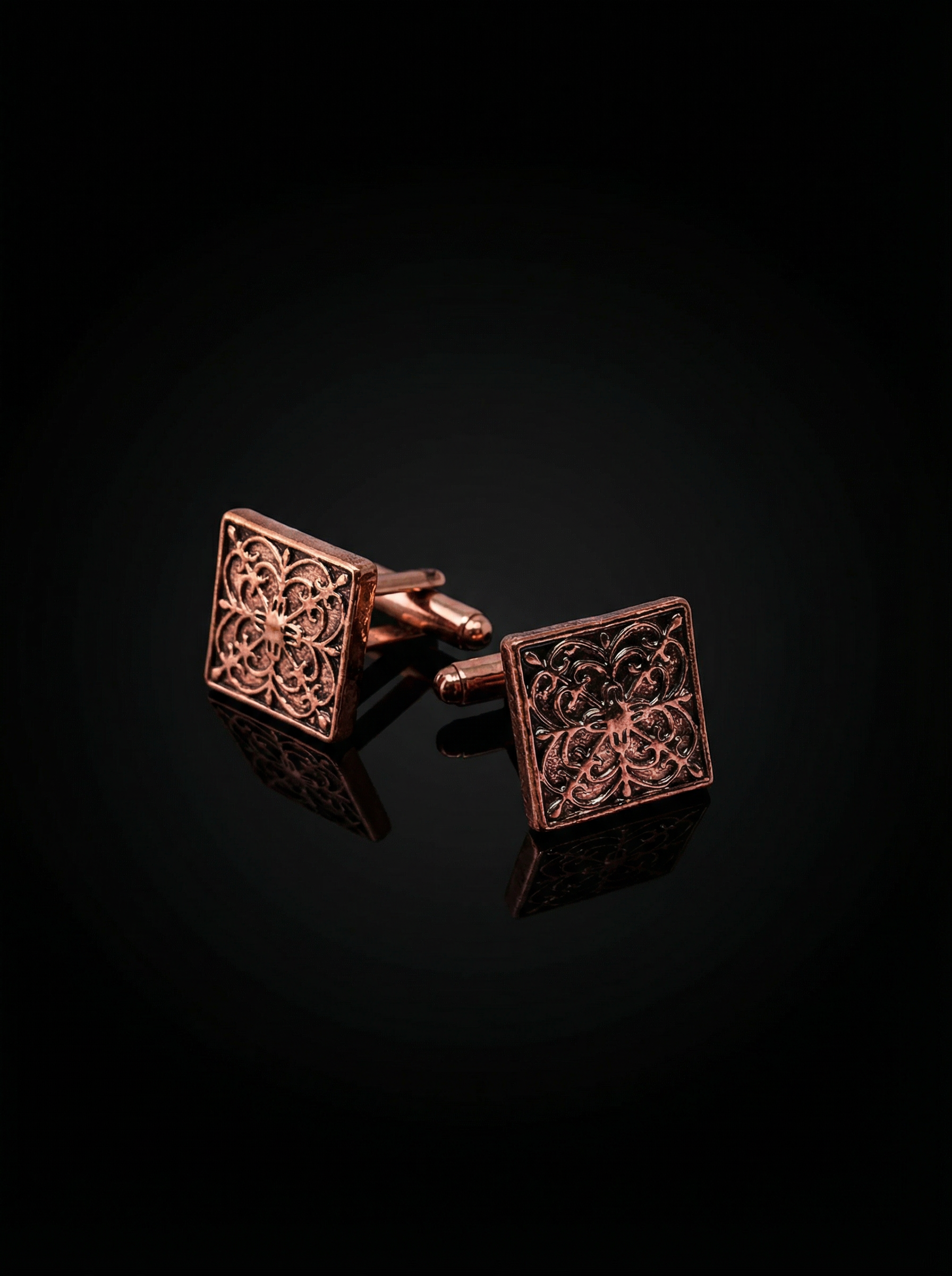 Vintage Etched Cufflinks Tivaaro