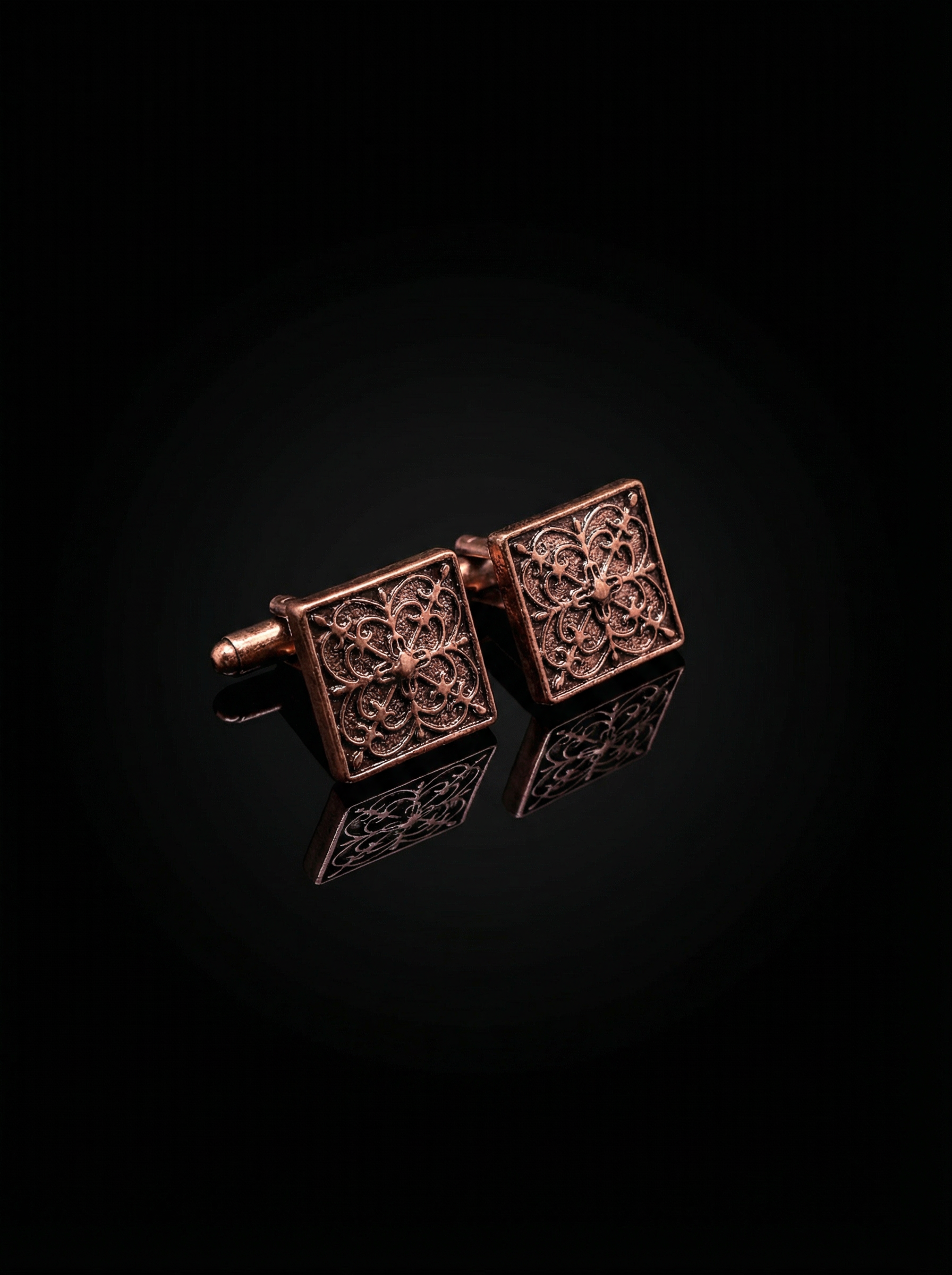 Vintage Etched Cufflinks Tivaaro