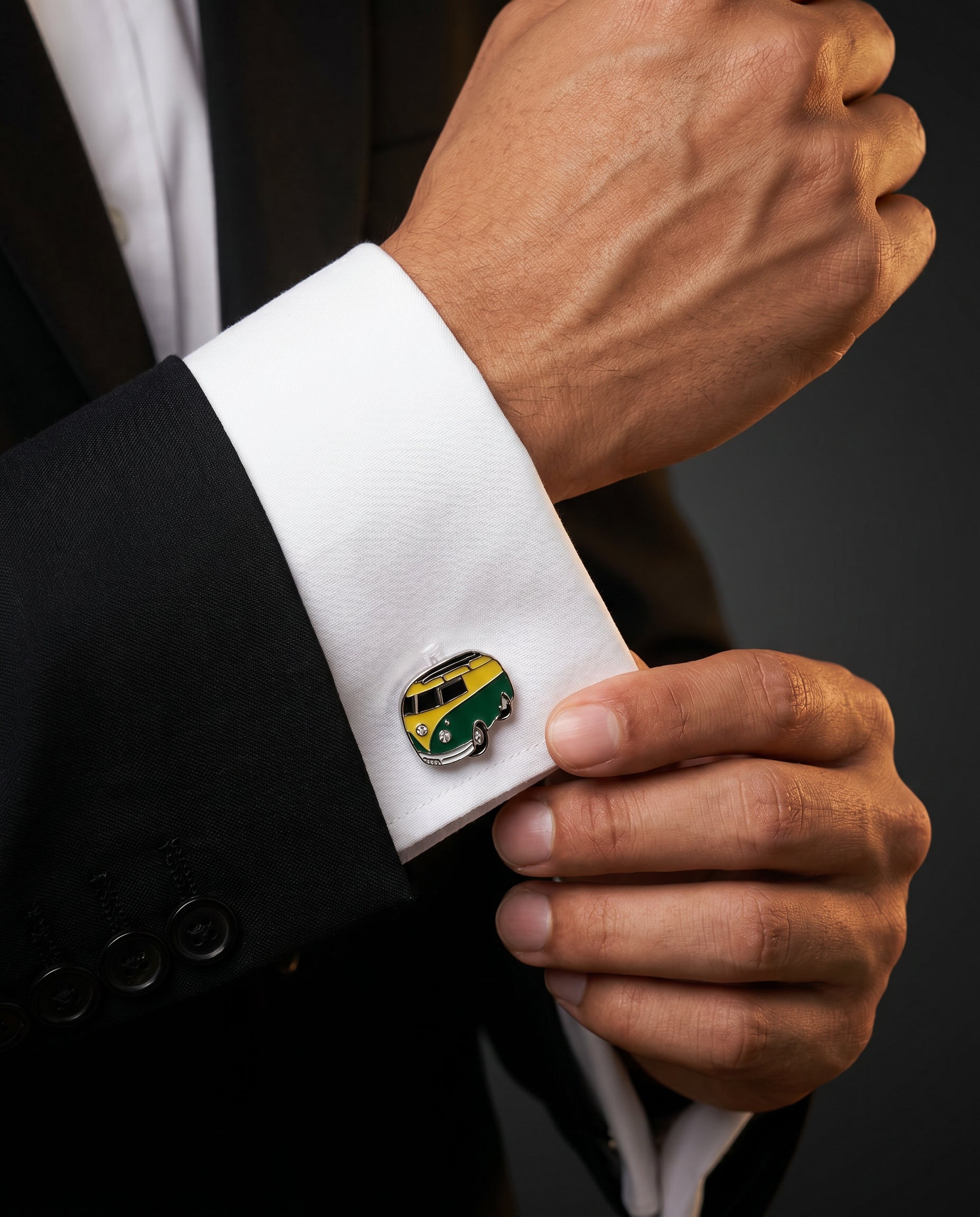 Vintage Van Cufflinks by Tivaaro