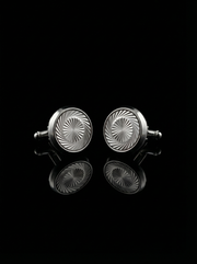 Vortex Pattern Cufflinks Tivaaro