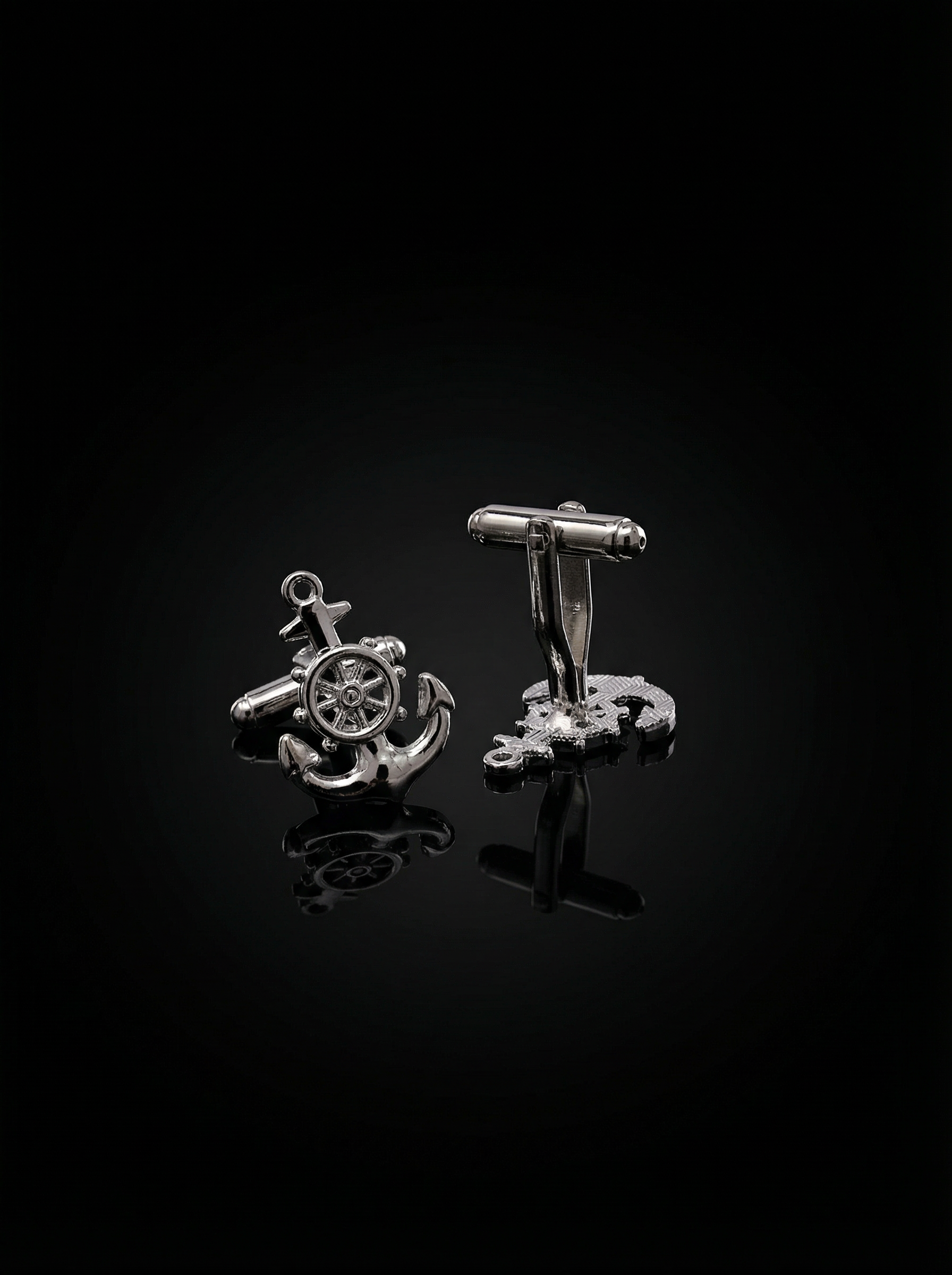 Wheel Anchor Cufflinks Tivaaro