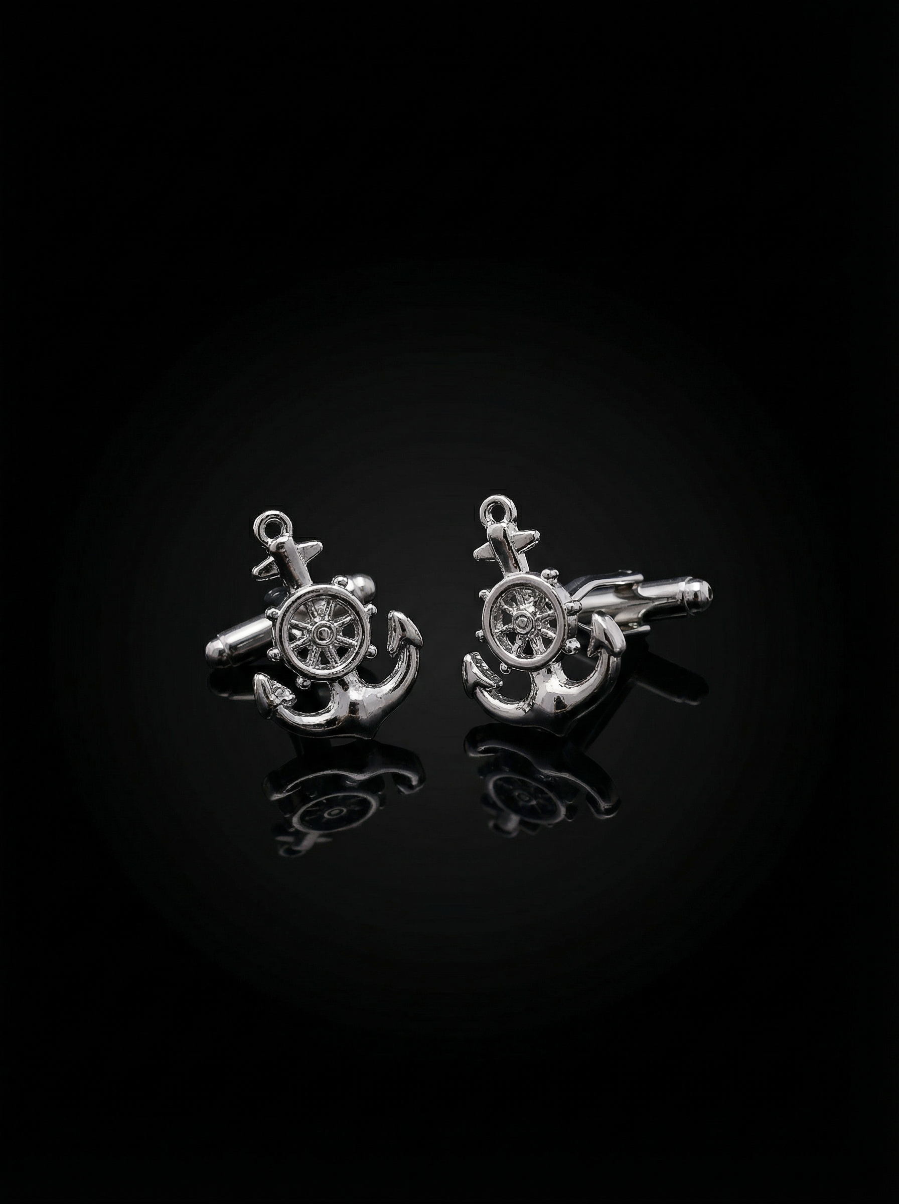 Wheel Anchor Cufflinks Tivaaro
