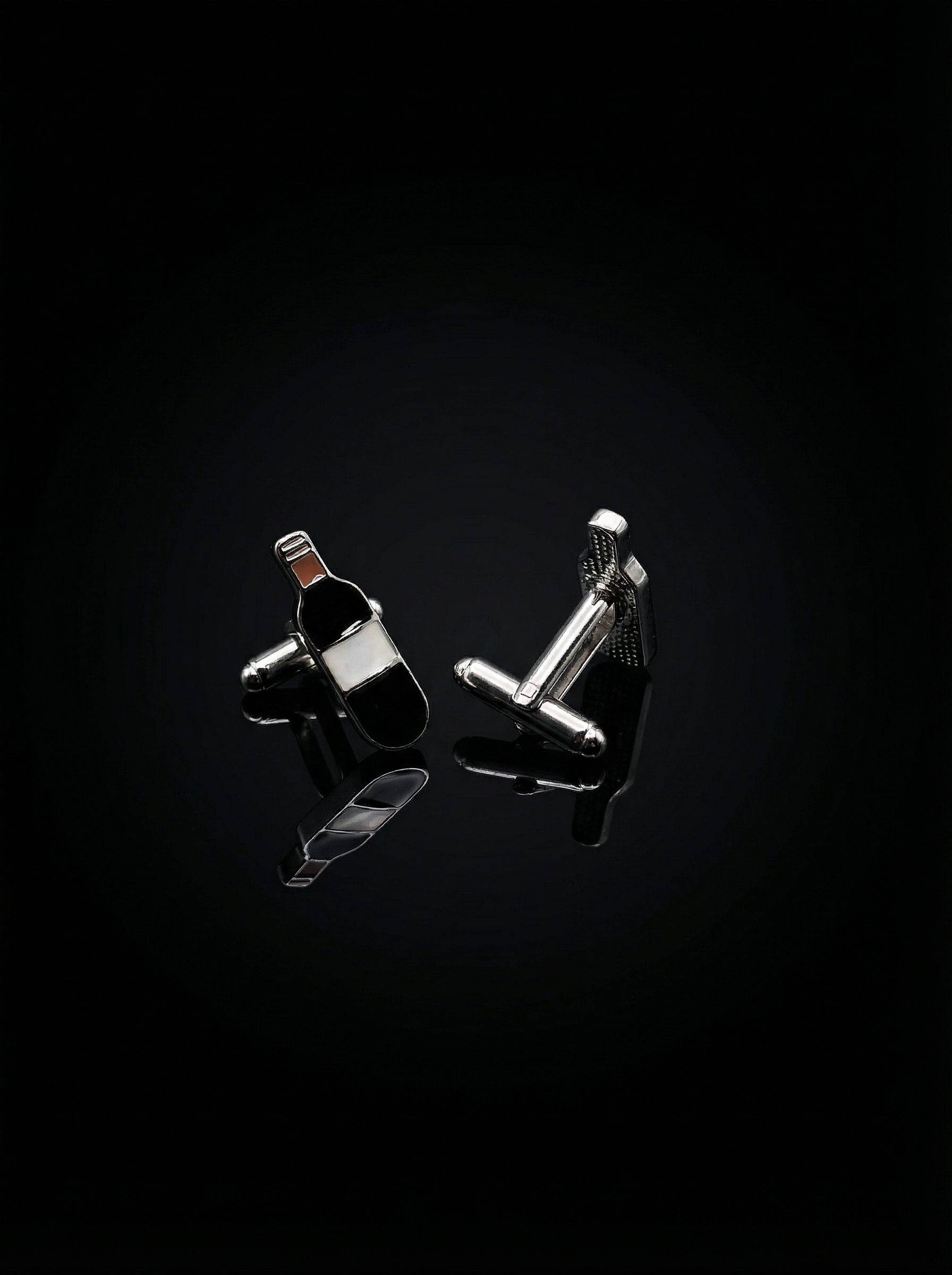 Wine Bottle Cufflinks Tivaaro