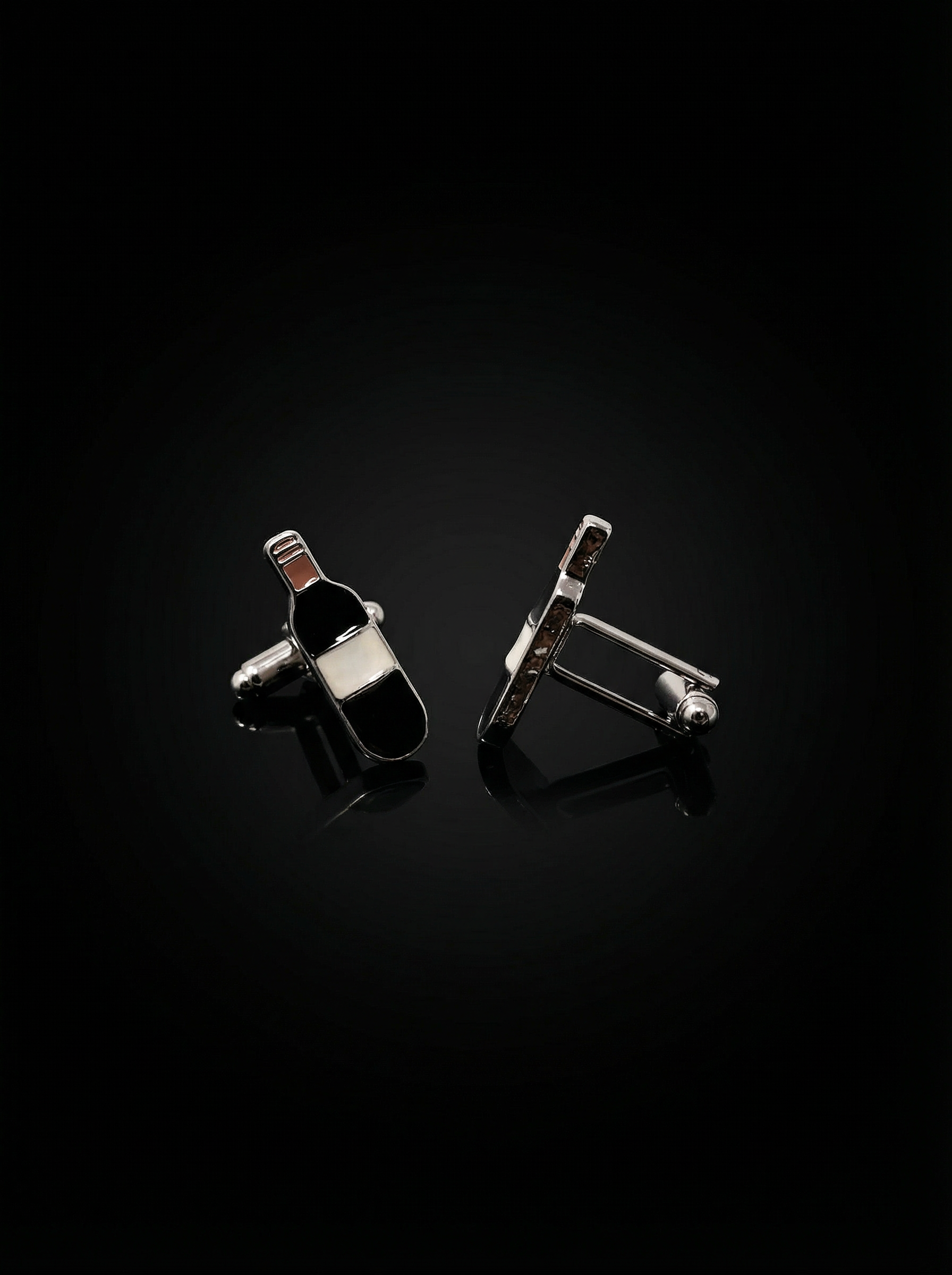 Wine Bottle Cufflinks Tivaaro