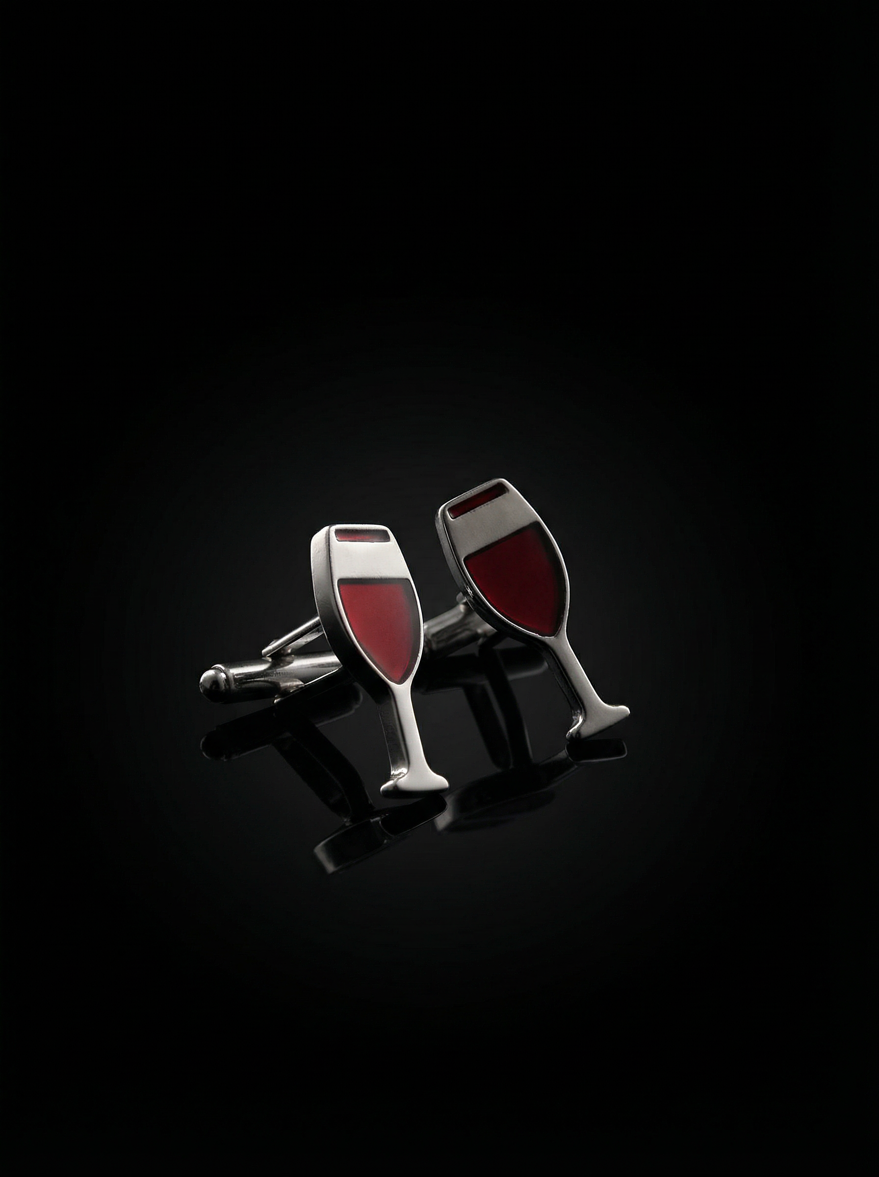 Wine Glass Cufflinks Tivaaro