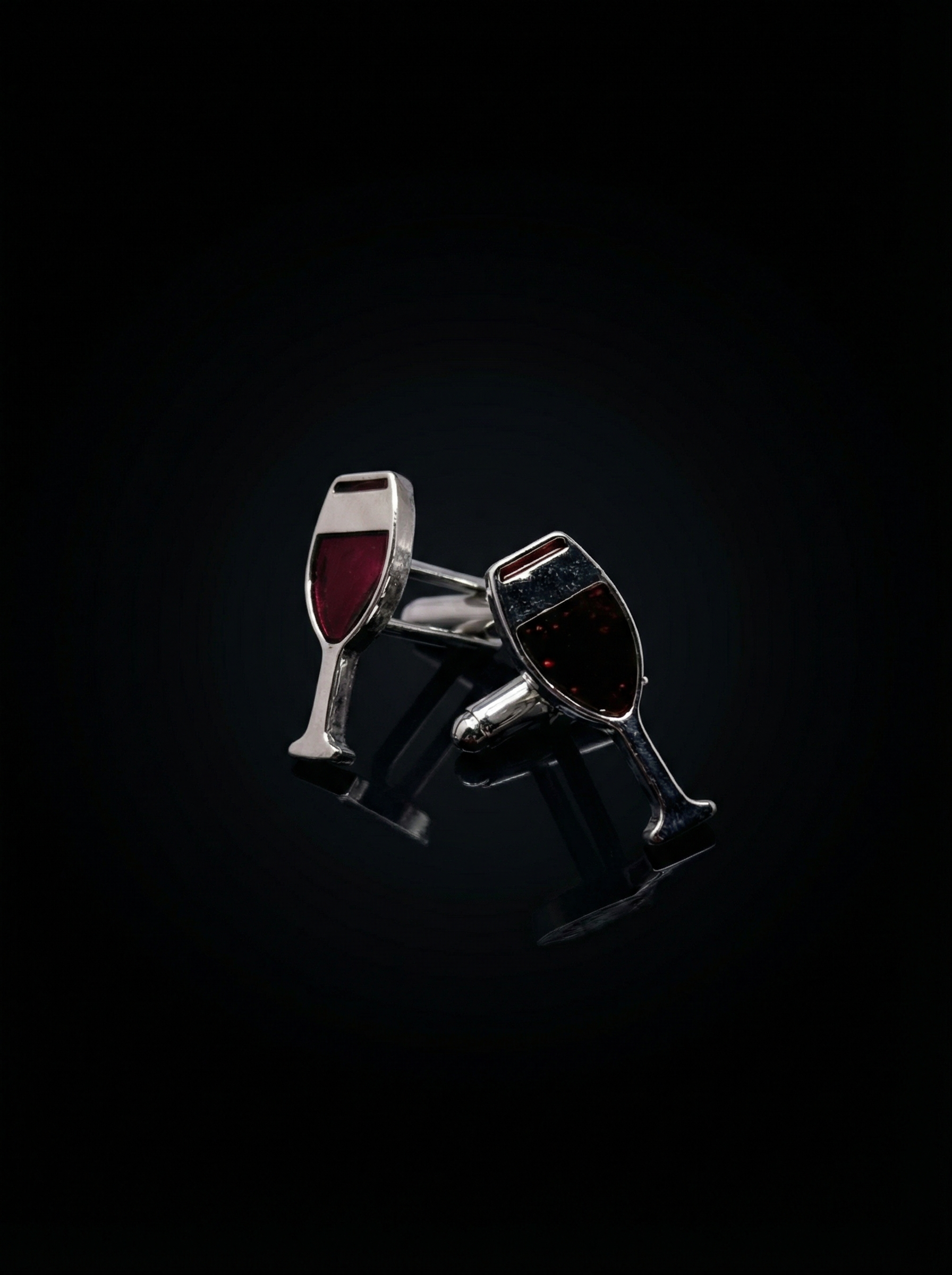 Wine Glass Cufflinks Tivaaro