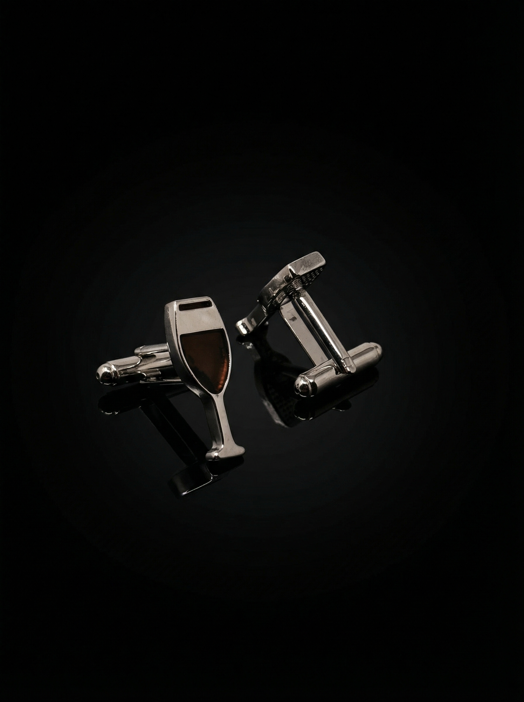 Wine Glass Cufflinks Tivaaro