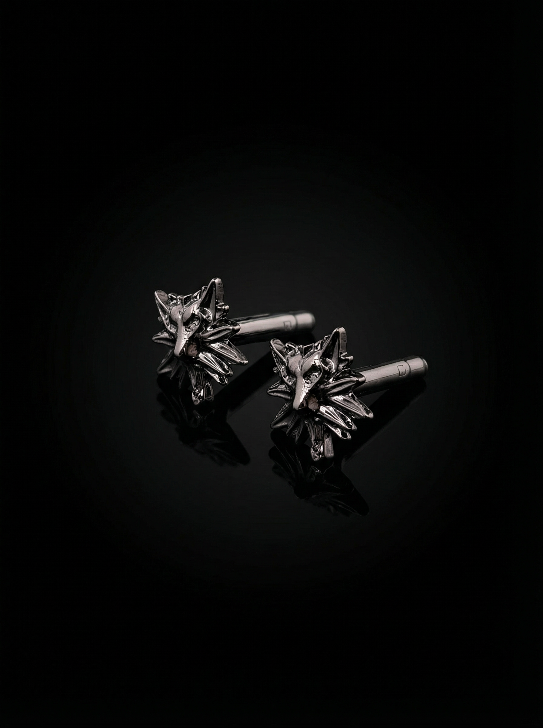 Wolf Head Cufflinks Tivaaro