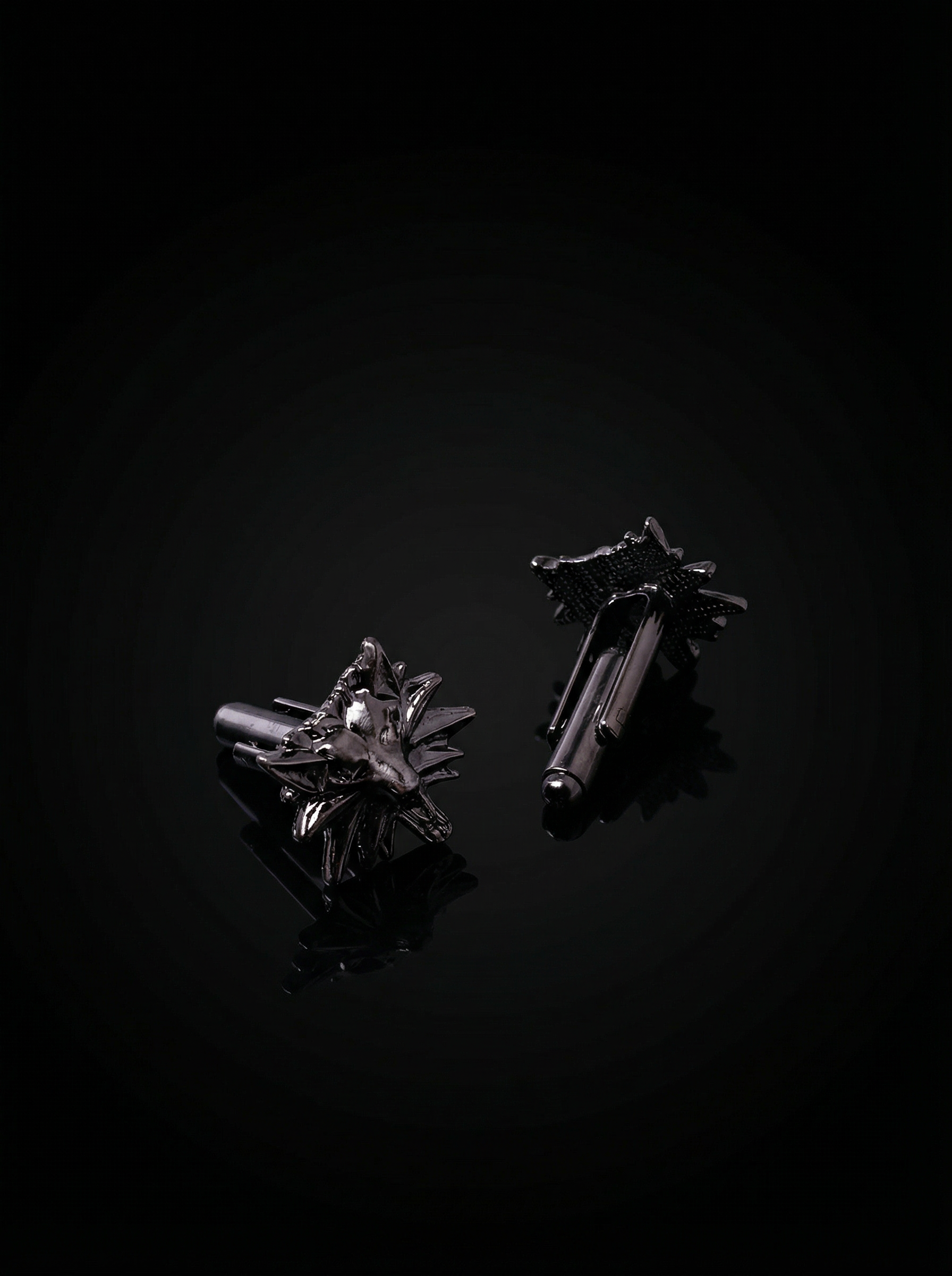 Wolf Head Cufflinks Tivaaro