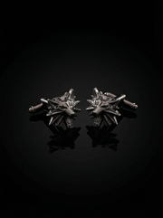 Wolf Head Cufflinks Tivaaro