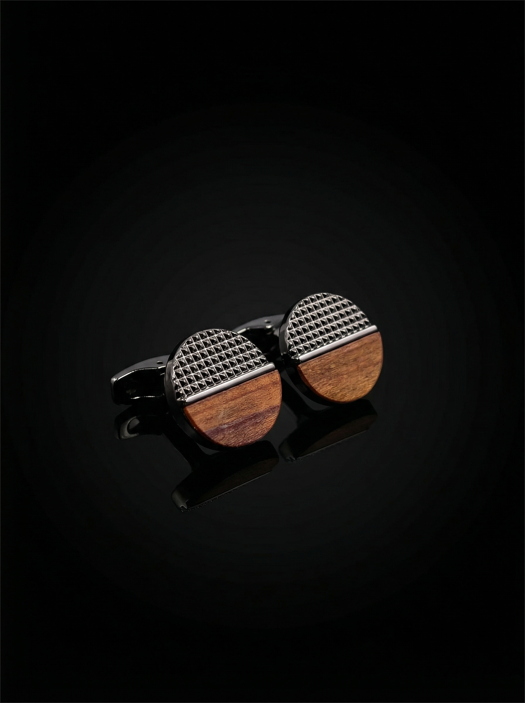 Wooden Fusion Cufflinks Tivaaro