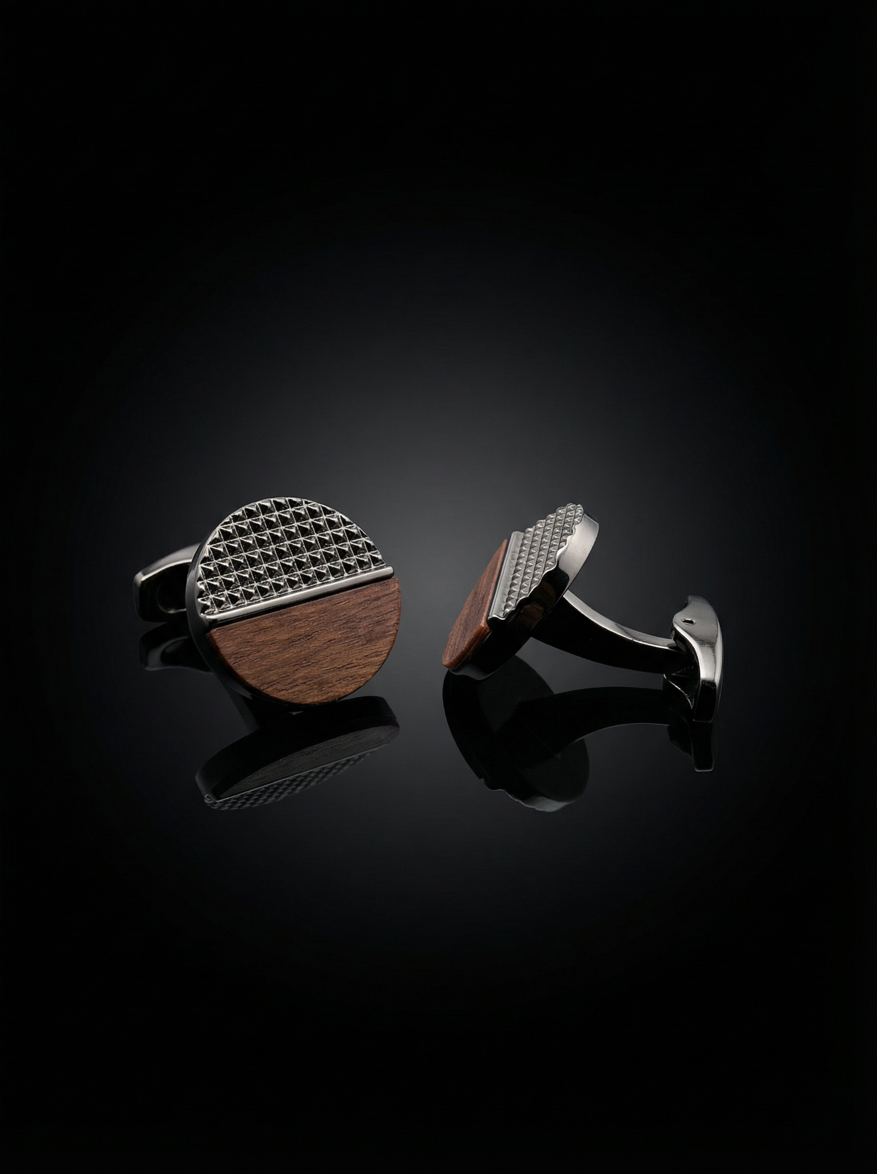Wooden Fusion Cufflinks Tivaaro